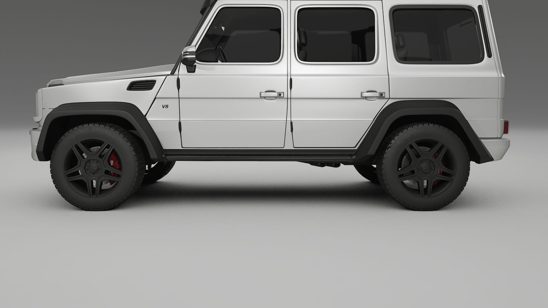 Mercedes G class 4x4 W463 TPU Lakbeschermingsfolie | OPAL Kleurveranderende PPF – Volledig Voorgesneden Kit