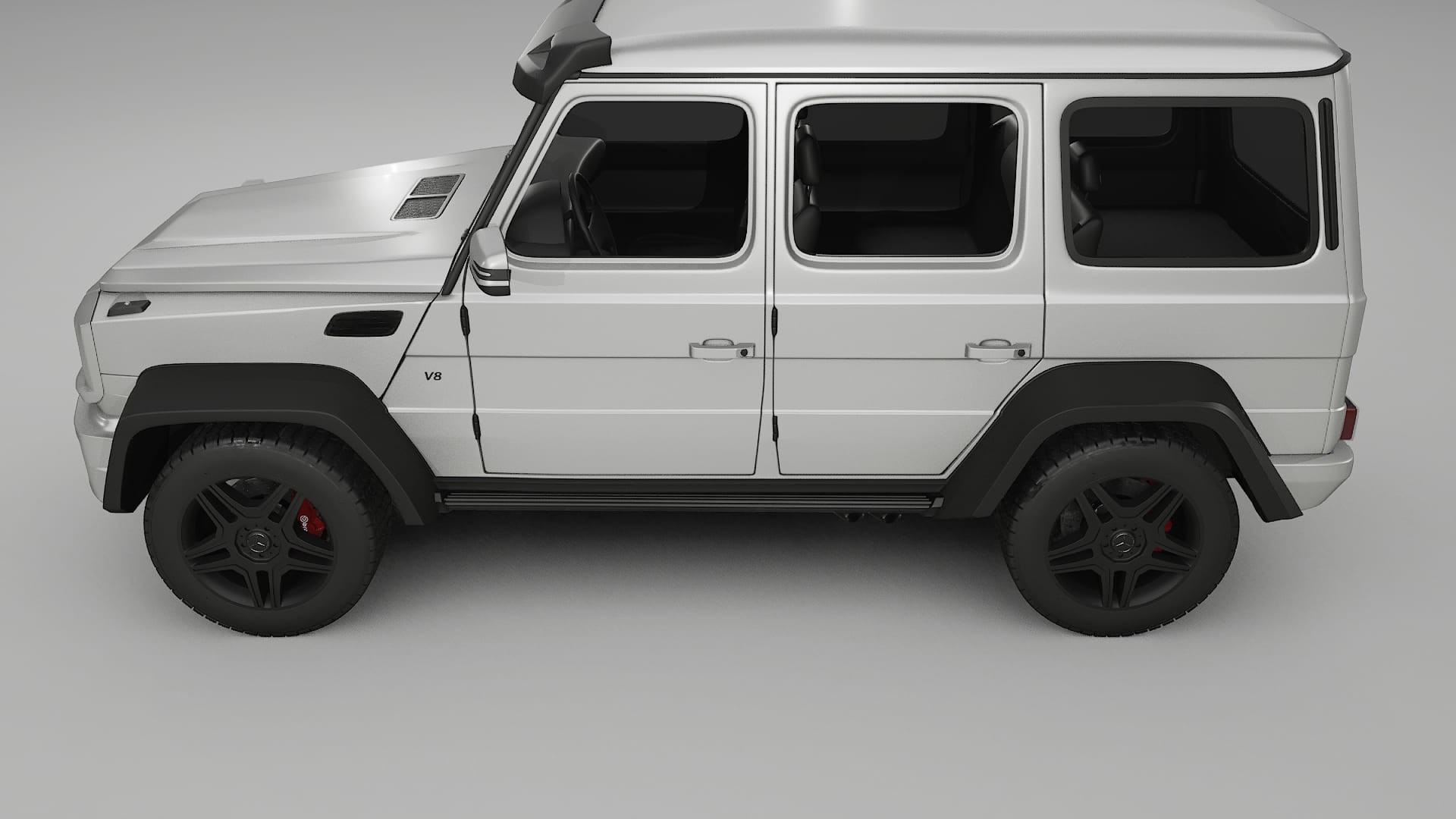 Mercedes G class 4x4 W463 TPU Lakbeschermingsfolie | OPAL Kleurveranderende PPF – Volledig Voorgesneden Kit