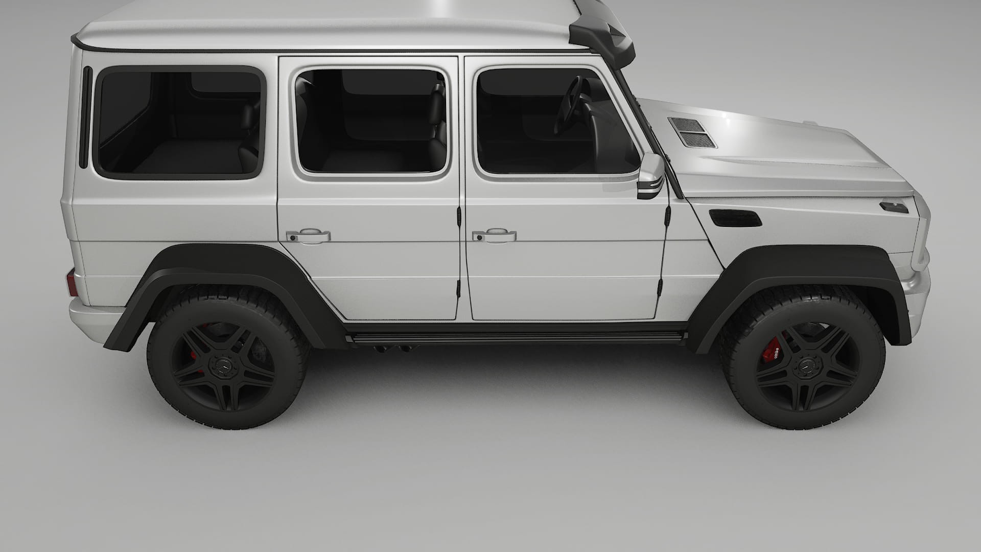 Mercedes G class 4x4 W463 TPU Lakbeschermingsfolie | OPAL Kleurveranderende PPF – Volledig Voorgesneden Kit