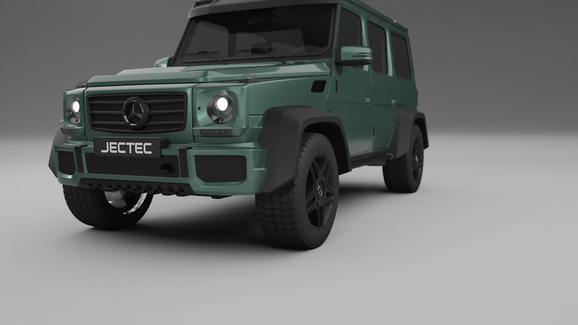 Mercedes G class 4x4 W463 TPU Lakbeschermingsfolie | EVERGREEN Kleurveranderende PPF – Volledig Voorgesneden Kit