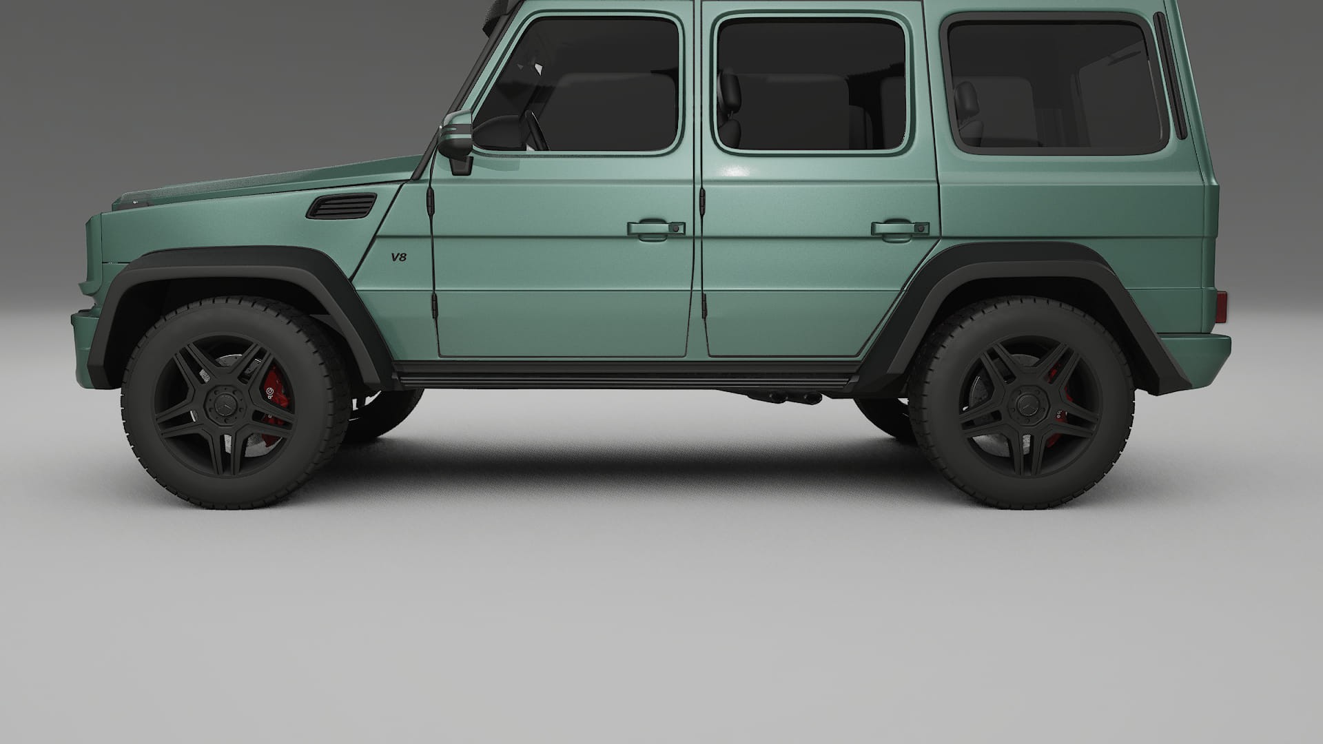 Mercedes G class 4x4 W463 TPU Lakbeschermingsfolie | EVERGREEN Kleurveranderende PPF – Volledig Voorgesneden Kit