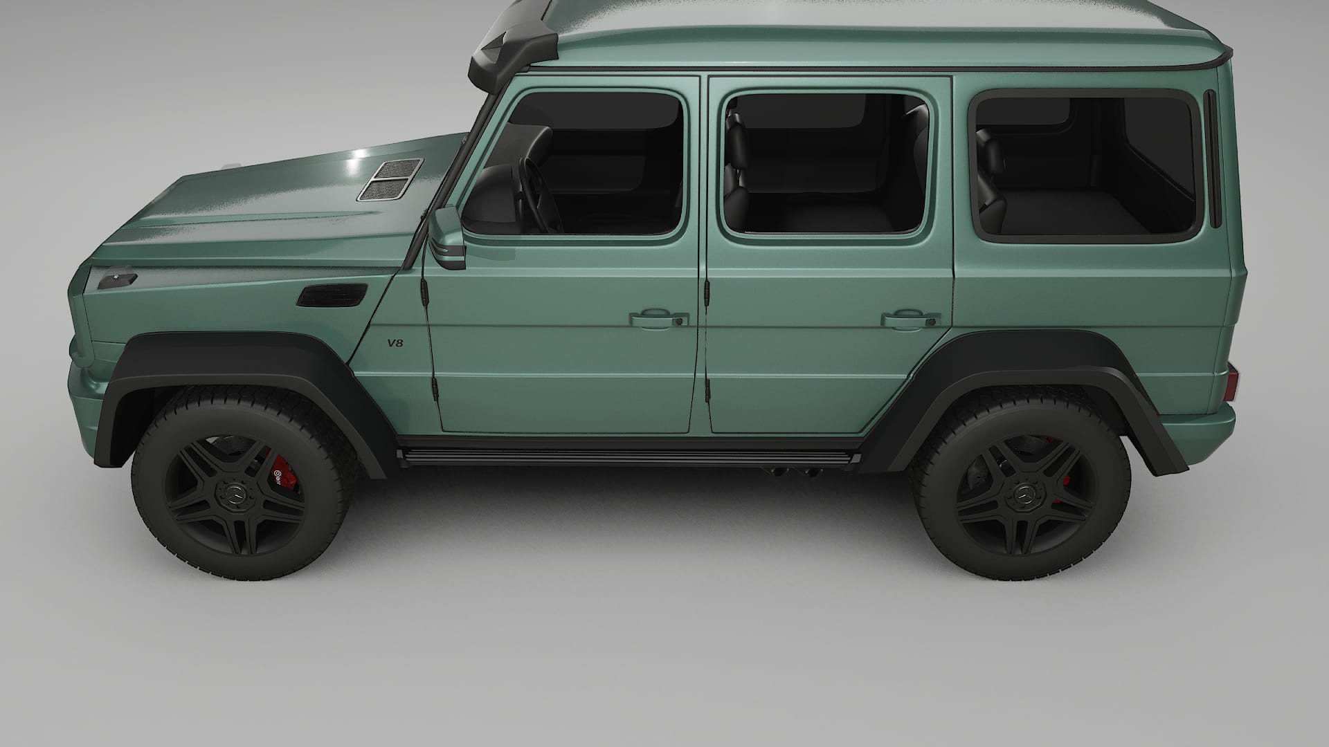 Mercedes G class 4x4 W463 TPU Lakbeschermingsfolie | EVERGREEN Kleurveranderende PPF – Volledig Voorgesneden Kit