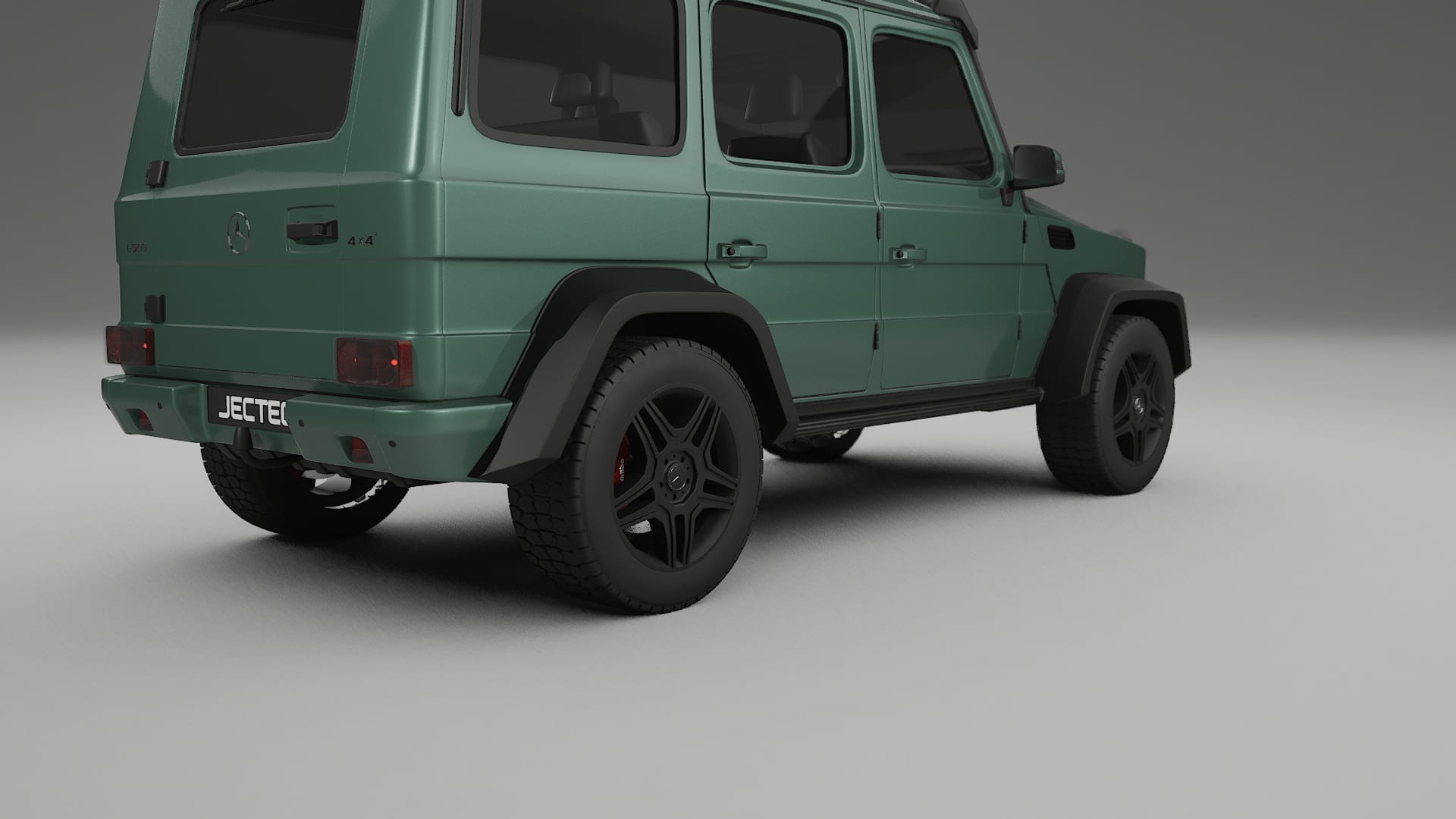 Mercedes G class 4x4 W463 TPU Lakbeschermingsfolie | EVERGREEN Kleurveranderende PPF – Volledig Voorgesneden Kit