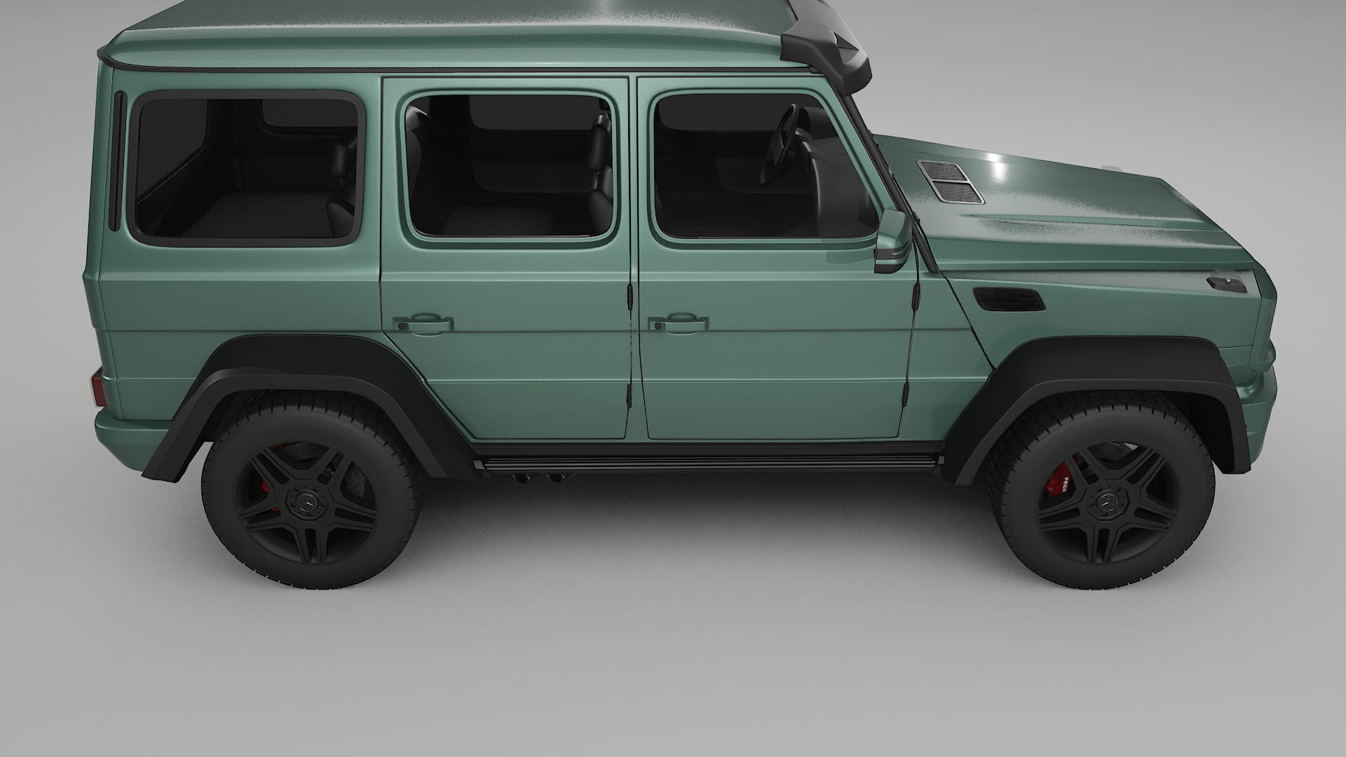 Mercedes G class 4x4 W463 TPU Lakbeschermingsfolie | EVERGREEN Kleurveranderende PPF – Volledig Voorgesneden Kit