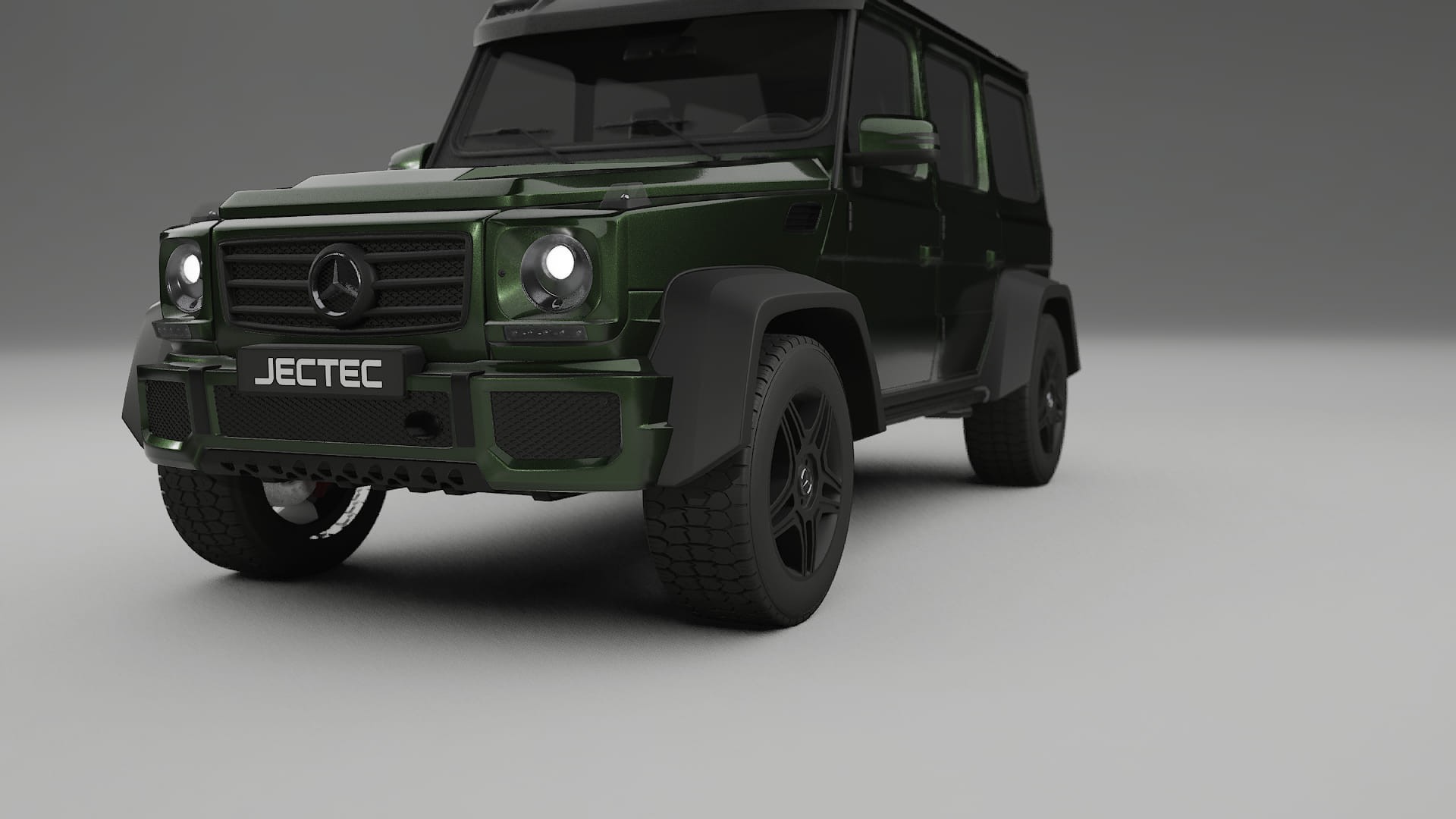 Mercedes G class 4x4 W463 TPU Lakbeschermingsfolie | LAGOON Kleurveranderende PPF – Volledig Voorgesneden Kit