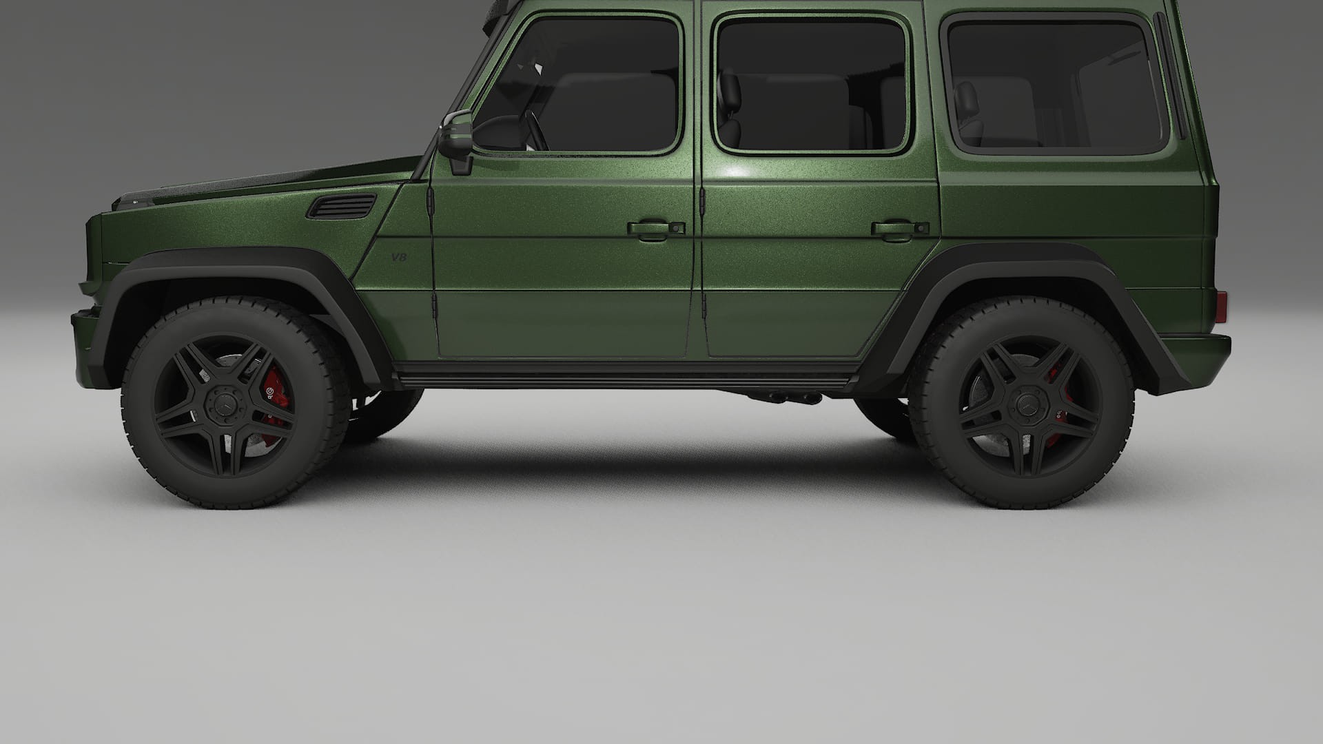 Mercedes G class 4x4 W463 TPU Lakbeschermingsfolie | LAGOON Kleurveranderende PPF – Volledig Voorgesneden Kit