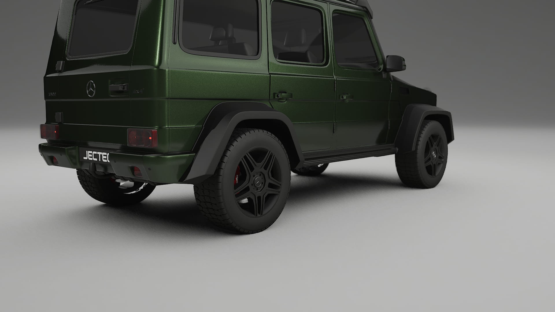 Mercedes G class 4x4 W463 TPU Lakbeschermingsfolie | LAGOON Kleurveranderende PPF – Volledig Voorgesneden Kit