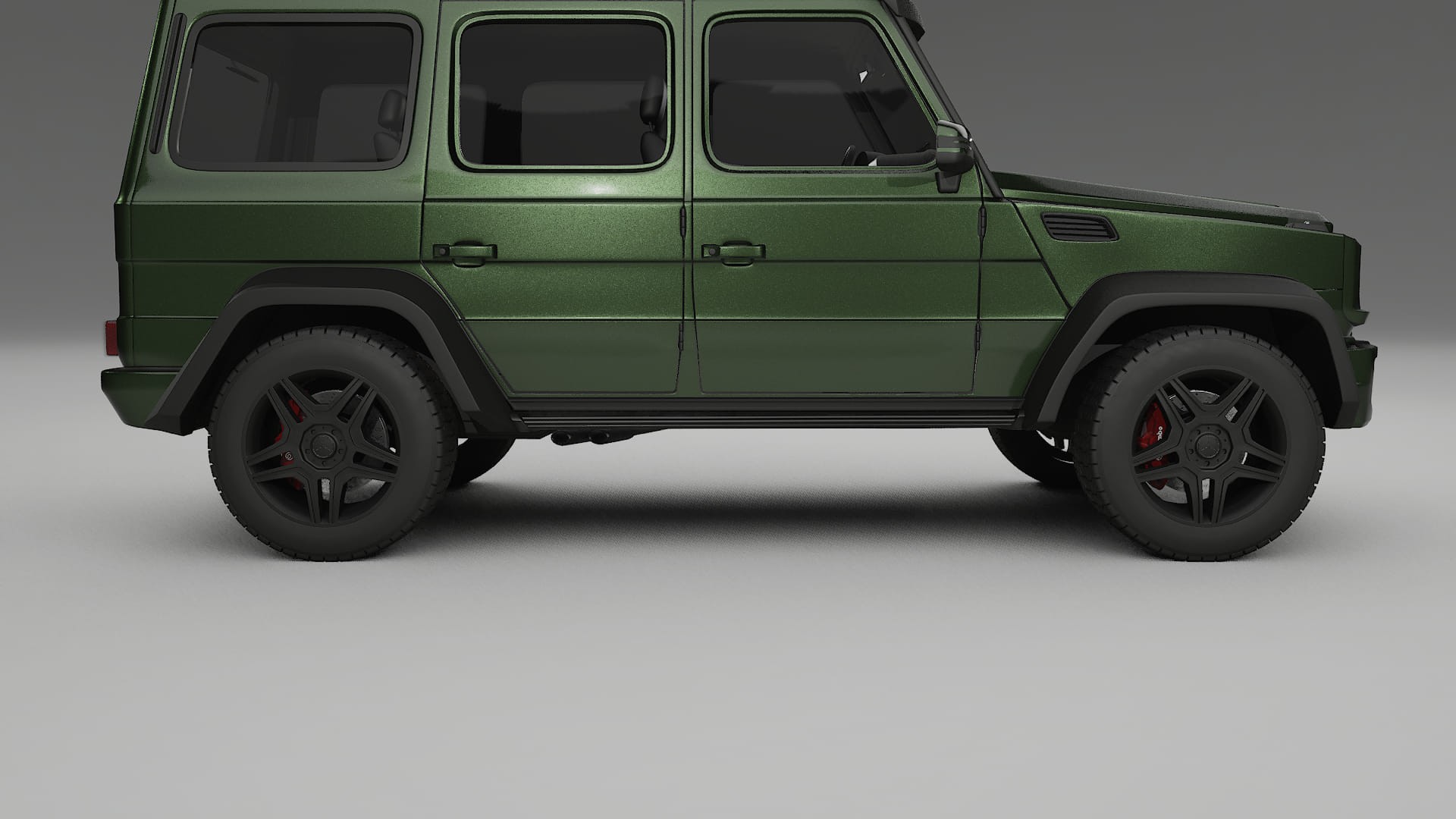 Mercedes G class 4x4 W463 TPU Lakbeschermingsfolie | LAGOON Kleurveranderende PPF – Volledig Voorgesneden Kit