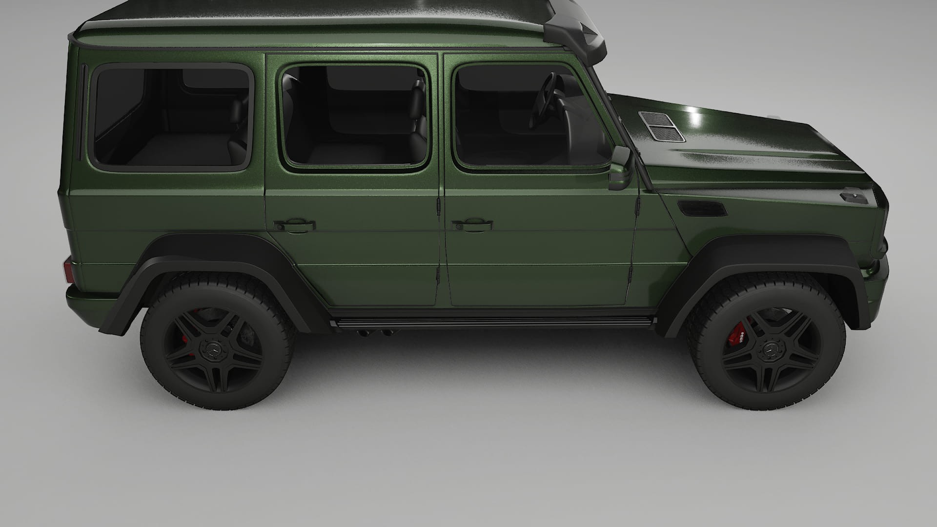 Mercedes G class 4x4 W463 TPU Lakbeschermingsfolie | LAGOON Kleurveranderende PPF – Volledig Voorgesneden Kit