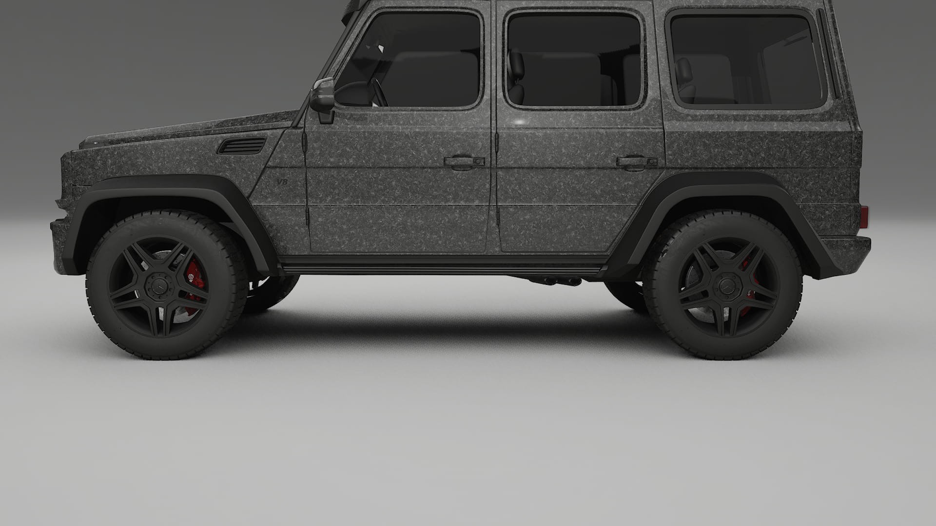 Mercedes G class 4x4 W463 TPU Lakbeschermingsfolie | FORGED S Kleurveranderende PPF – Volledig Voorgesneden Kit