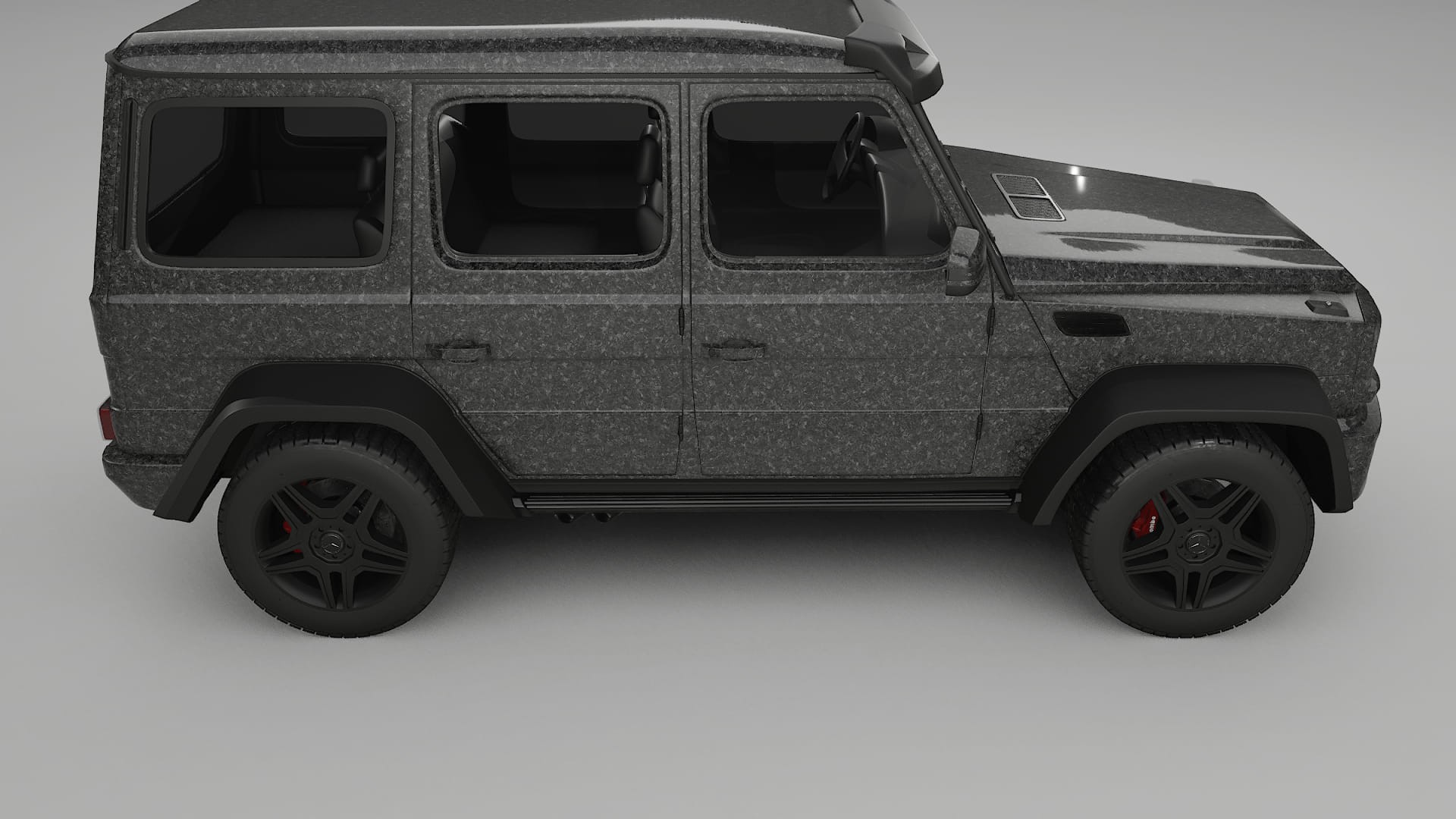 Mercedes G class 4x4 W463 TPU Lakbeschermingsfolie | FORGED S Kleurveranderende PPF – Volledig Voorgesneden Kit