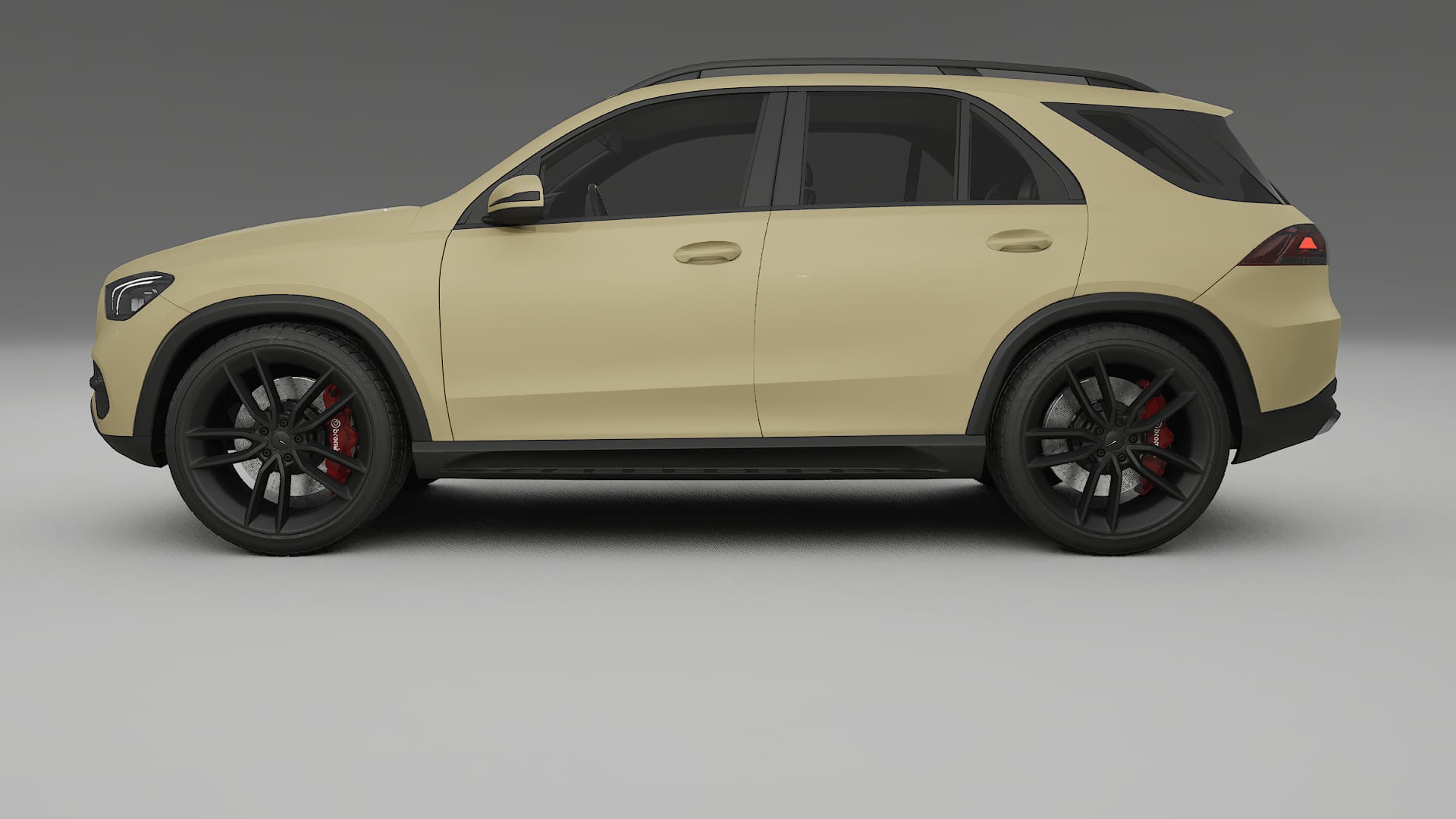 Mercedes GLE W167 TPU Lakbeschermingsfolie | SAND Kleurveranderende PPF – Volledig Voorgesneden Kit