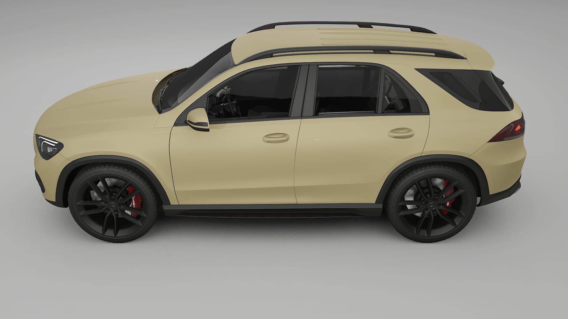 Mercedes GLE W167 TPU Lakbeschermingsfolie | SAND Kleurveranderende PPF – Volledig Voorgesneden Kit
