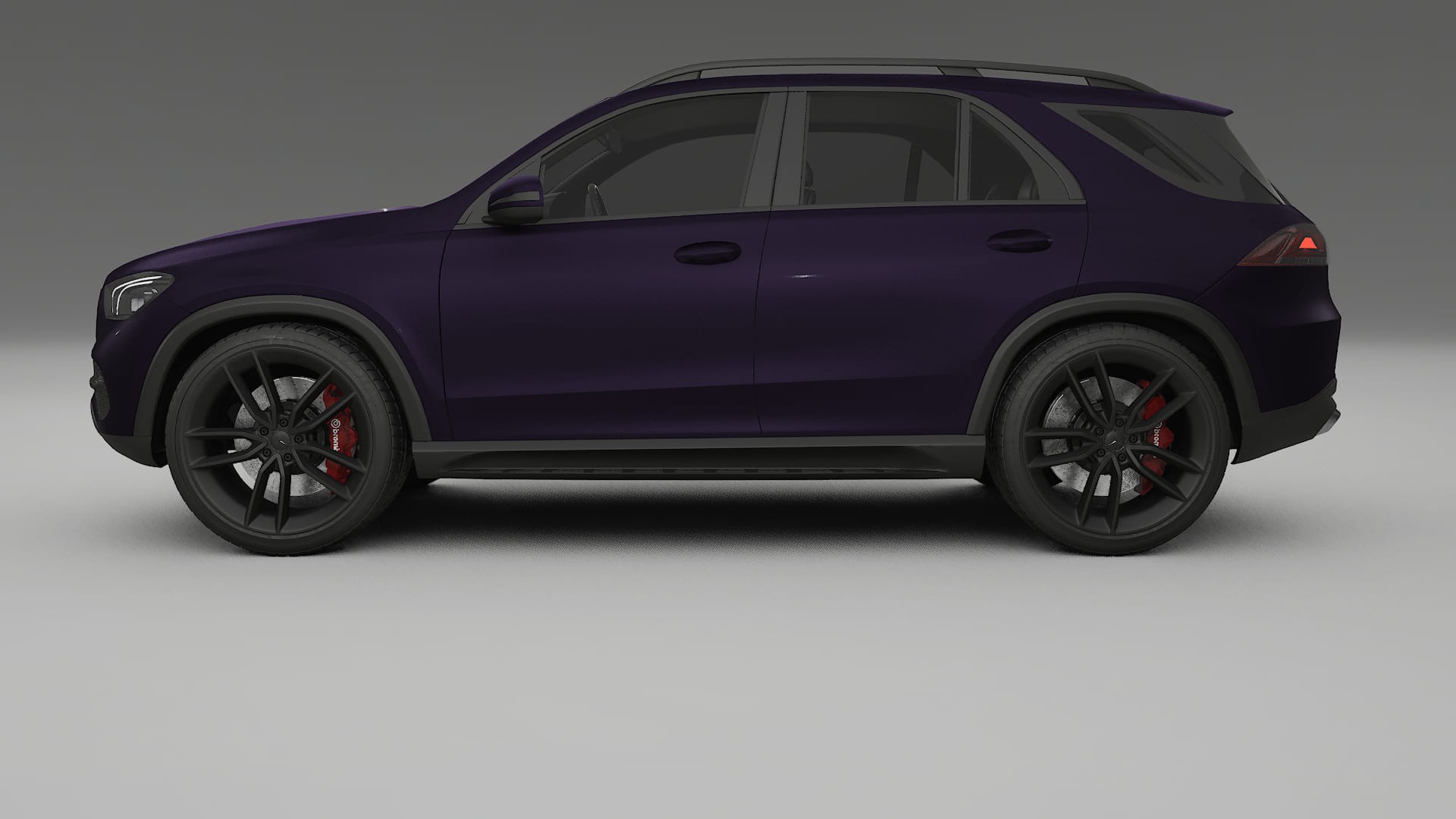 Mercedes GLE W167 TPU Lakbeschermingsfolie | VIOLET Kleurveranderende PPF – Volledig Voorgesneden Kit