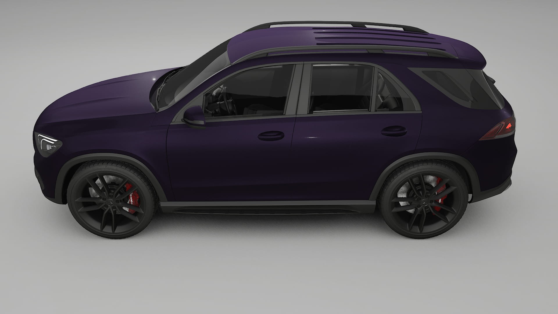 Mercedes GLE W167 TPU Lakbeschermingsfolie | VIOLET Kleurveranderende PPF – Volledig Voorgesneden Kit