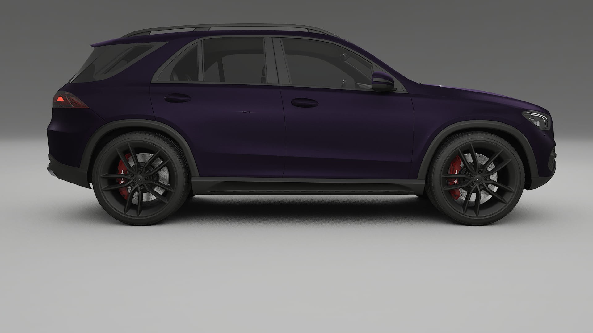 Mercedes GLE W167 TPU Lakbeschermingsfolie | VIOLET Kleurveranderende PPF – Volledig Voorgesneden Kit