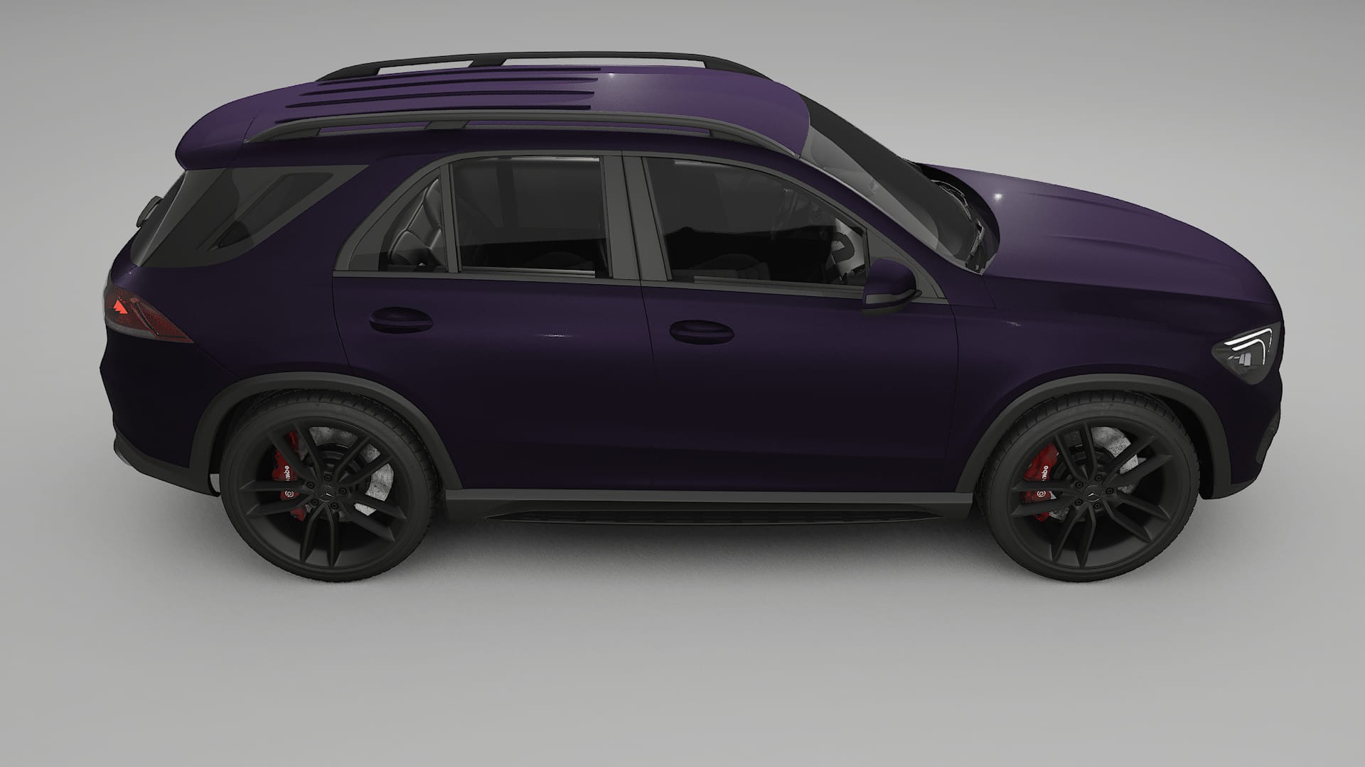 Mercedes GLE W167 TPU Lakbeschermingsfolie | VIOLET Kleurveranderende PPF – Volledig Voorgesneden Kit