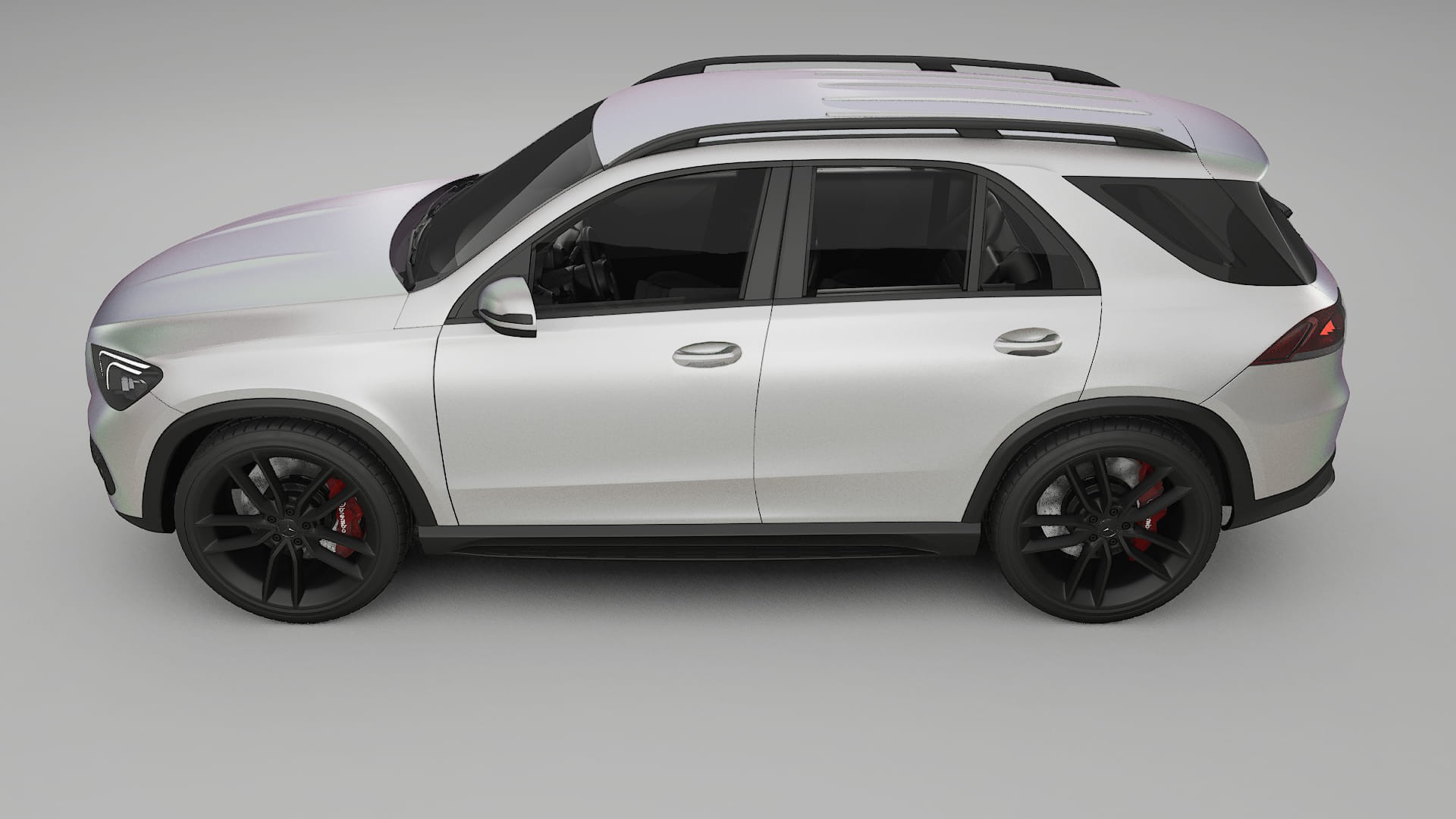 Mercedes GLE W167 TPU Lakbeschermingsfolie | NEBULA Kleurveranderende PPF – Volledig Voorgesneden Kit