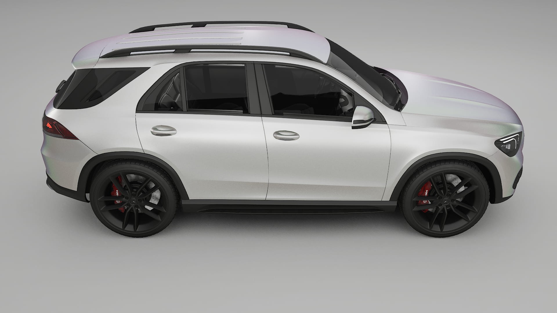 Mercedes GLE W167 TPU Lakbeschermingsfolie | NEBULA Kleurveranderende PPF – Volledig Voorgesneden Kit