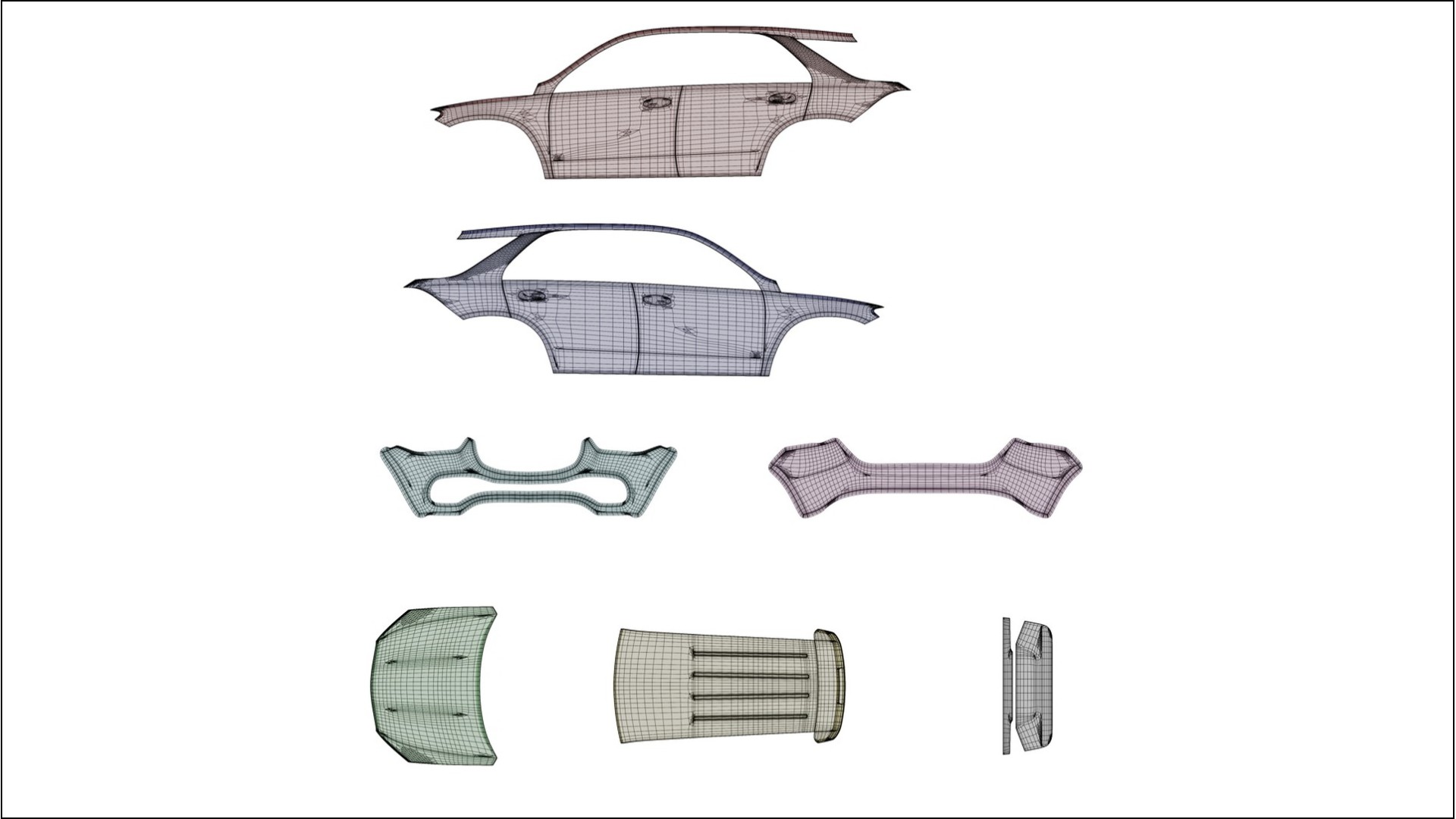 Mercedes GLE W167 TPU Lakbeschermingsfolie | OPAL Kleurveranderende PPF – Volledig Voorgesneden Kit