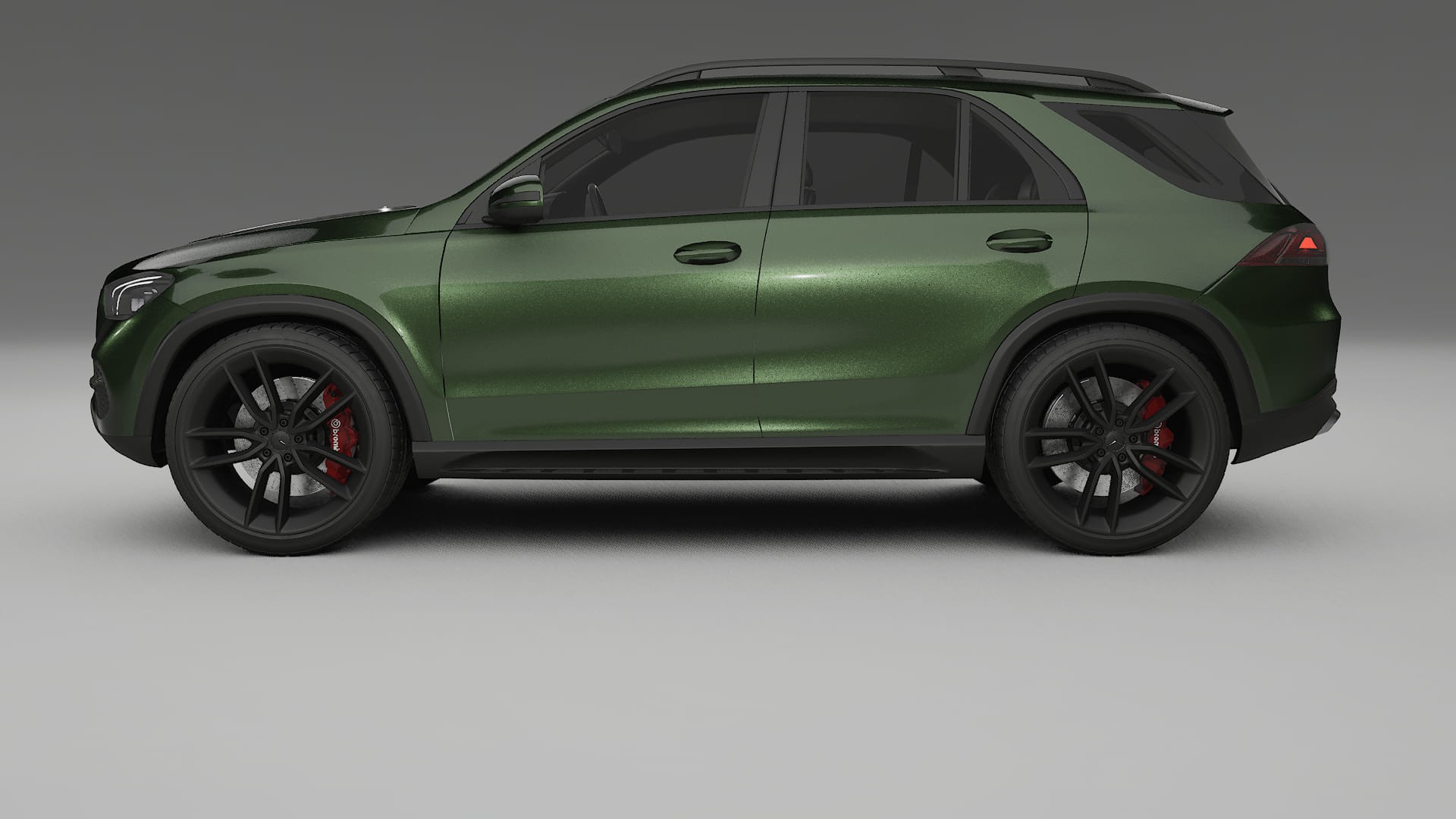 Mercedes GLE W167 TPU Lakbeschermingsfolie | LAGOON Kleurveranderende PPF – Volledig Voorgesneden Kit