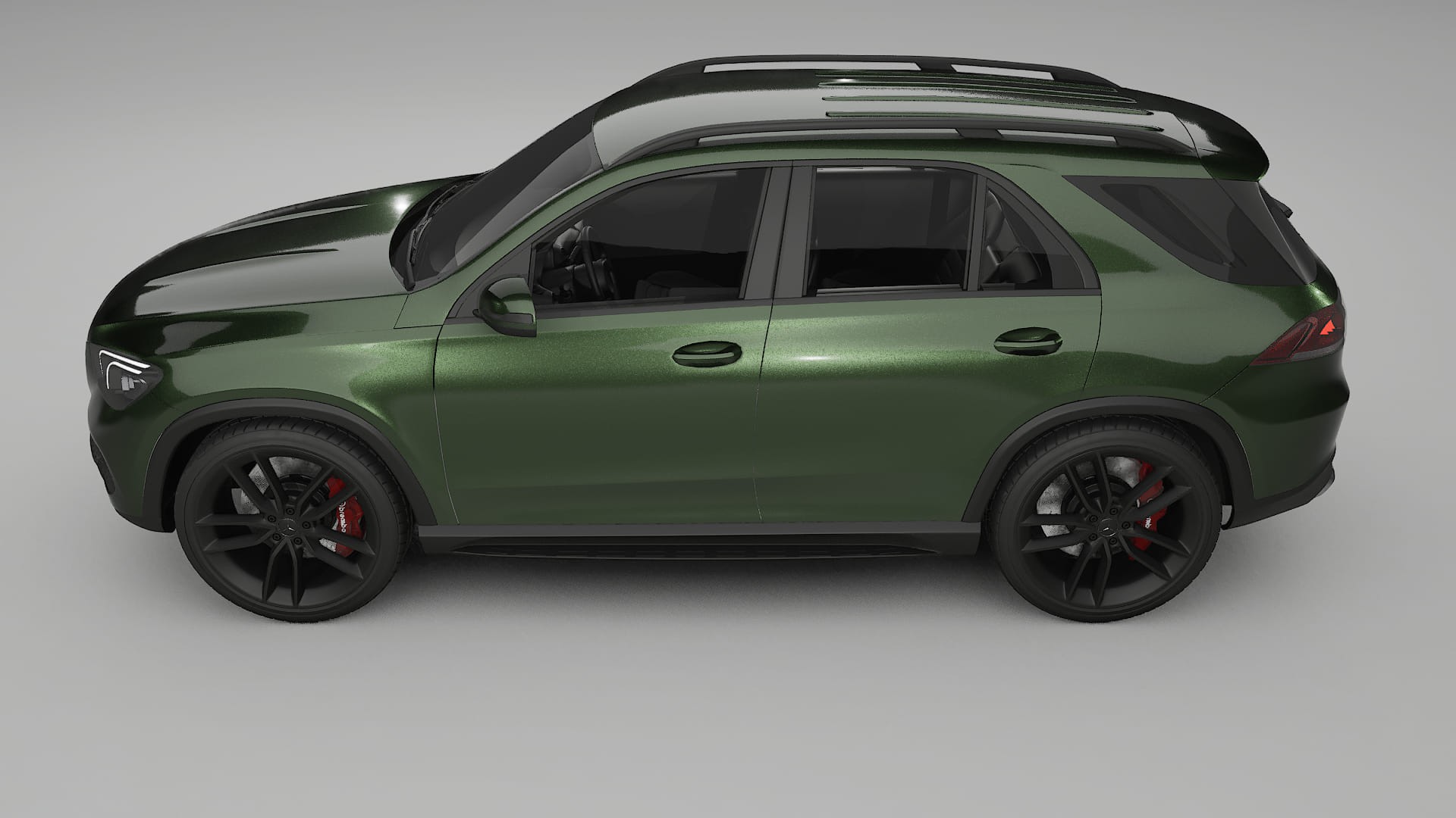 Mercedes GLE W167 TPU Lakbeschermingsfolie | LAGOON Kleurveranderende PPF – Volledig Voorgesneden Kit