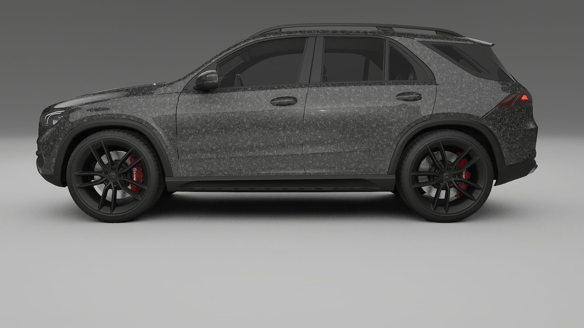 Mercedes GLE W167 TPU Lakbeschermingsfolie | FORGED S Kleurveranderende PPF – Volledig Voorgesneden Kit