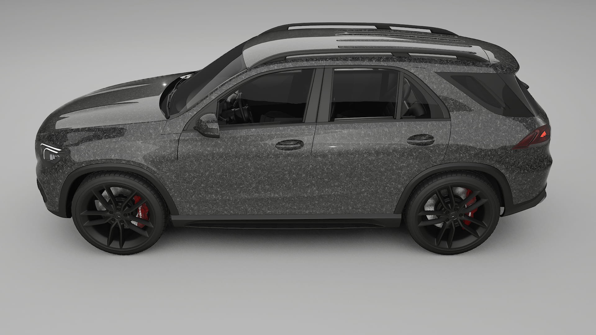 Mercedes GLE W167 TPU Lakbeschermingsfolie | FORGED S Kleurveranderende PPF – Volledig Voorgesneden Kit