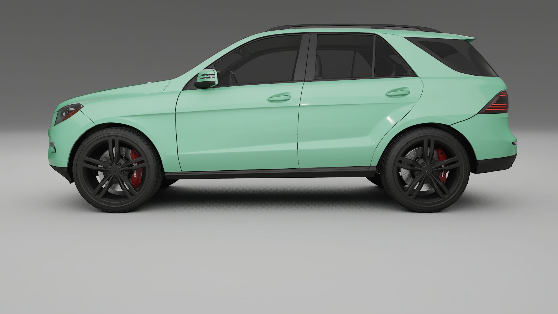 Mercedes M class W166 TPU Lakbeschermingsfolie | DUSTY Kleurveranderende PPF – Volledig Voorgesneden Kit