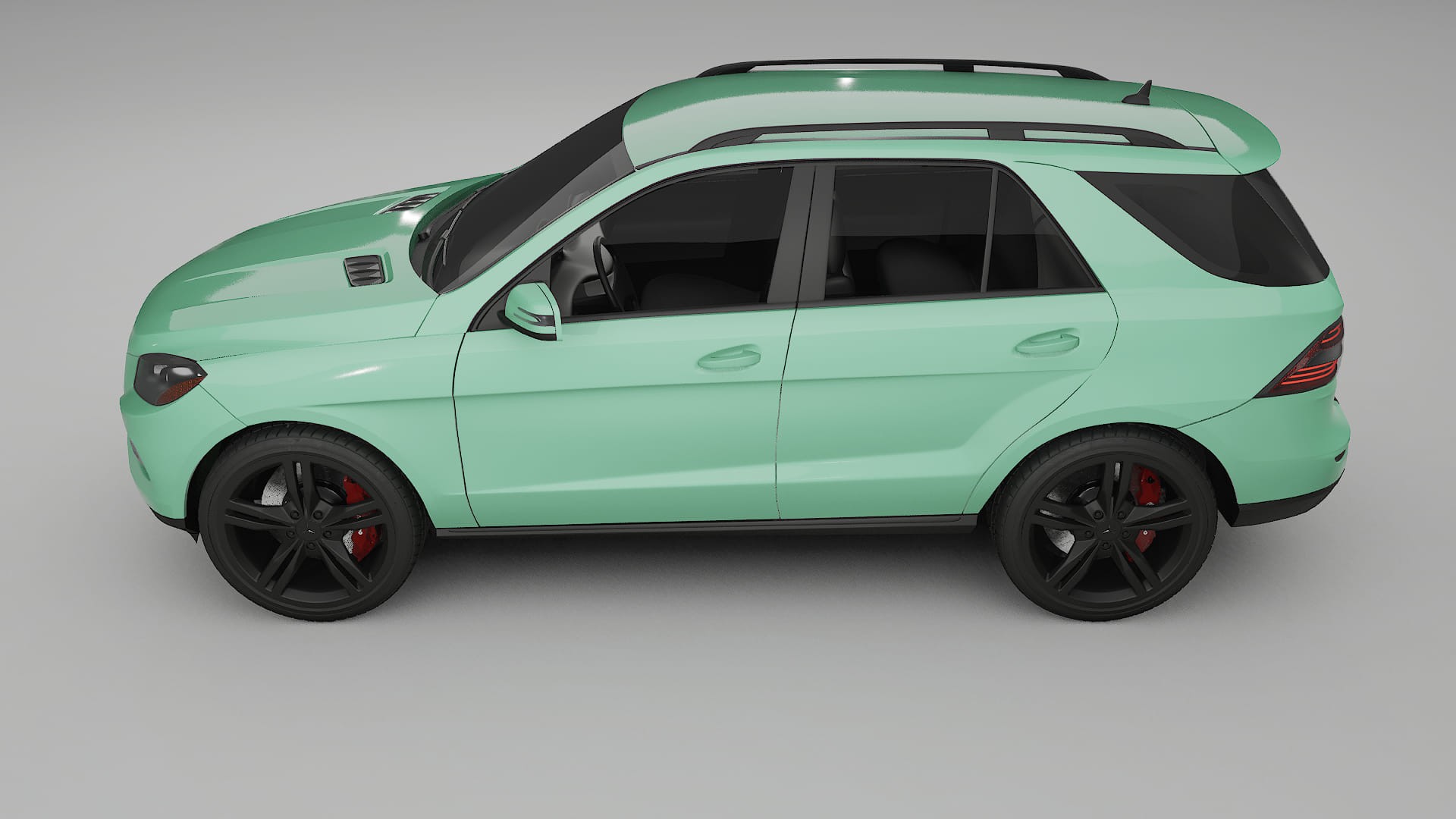 Mercedes M class W166 TPU Lakbeschermingsfolie | DUSTY Kleurveranderende PPF – Volledig Voorgesneden Kit