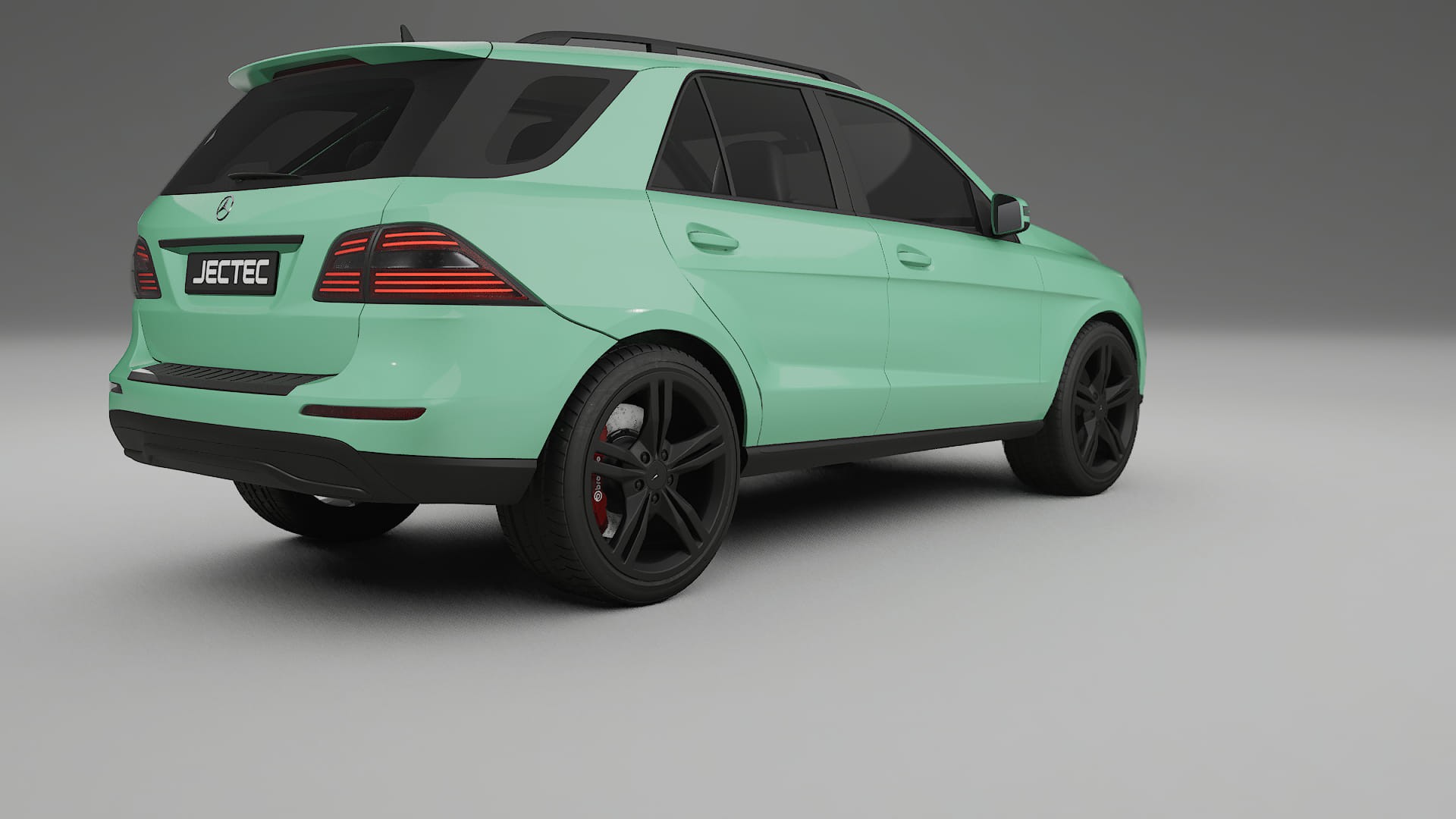 Mercedes M class W166 TPU Lakbeschermingsfolie | DUSTY Kleurveranderende PPF – Volledig Voorgesneden Kit