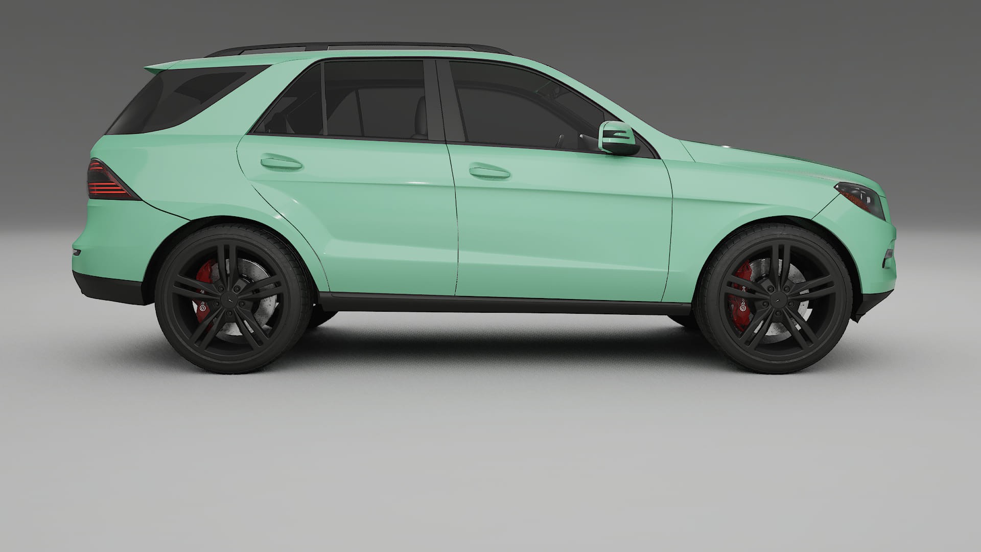 Mercedes M class W166 TPU Lakbeschermingsfolie | DUSTY Kleurveranderende PPF – Volledig Voorgesneden Kit