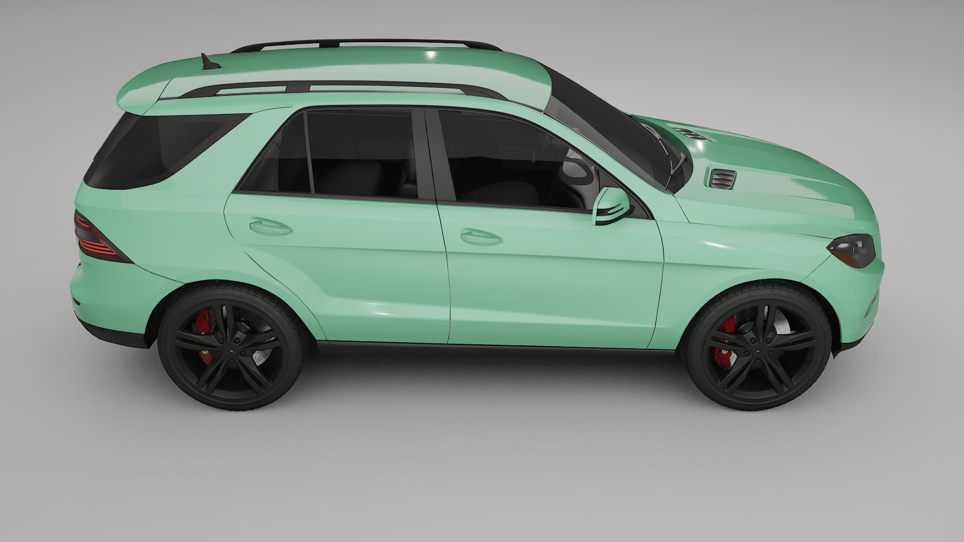 Mercedes M class W166 TPU Lakbeschermingsfolie | DUSTY Kleurveranderende PPF – Volledig Voorgesneden Kit