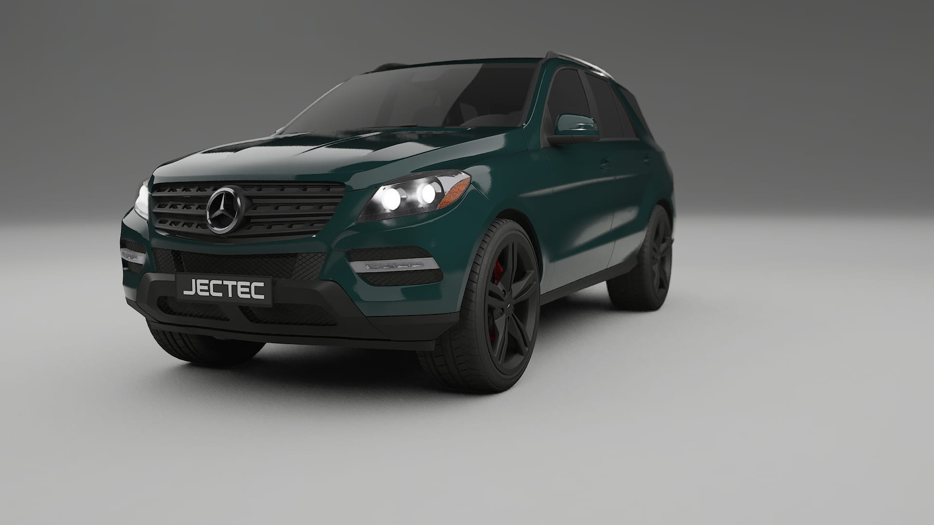 Mercedes M class W166 TPU Lakbeschermingsfolie | INFERNO Kleurveranderende PPF – Volledig Voorgesneden Kit