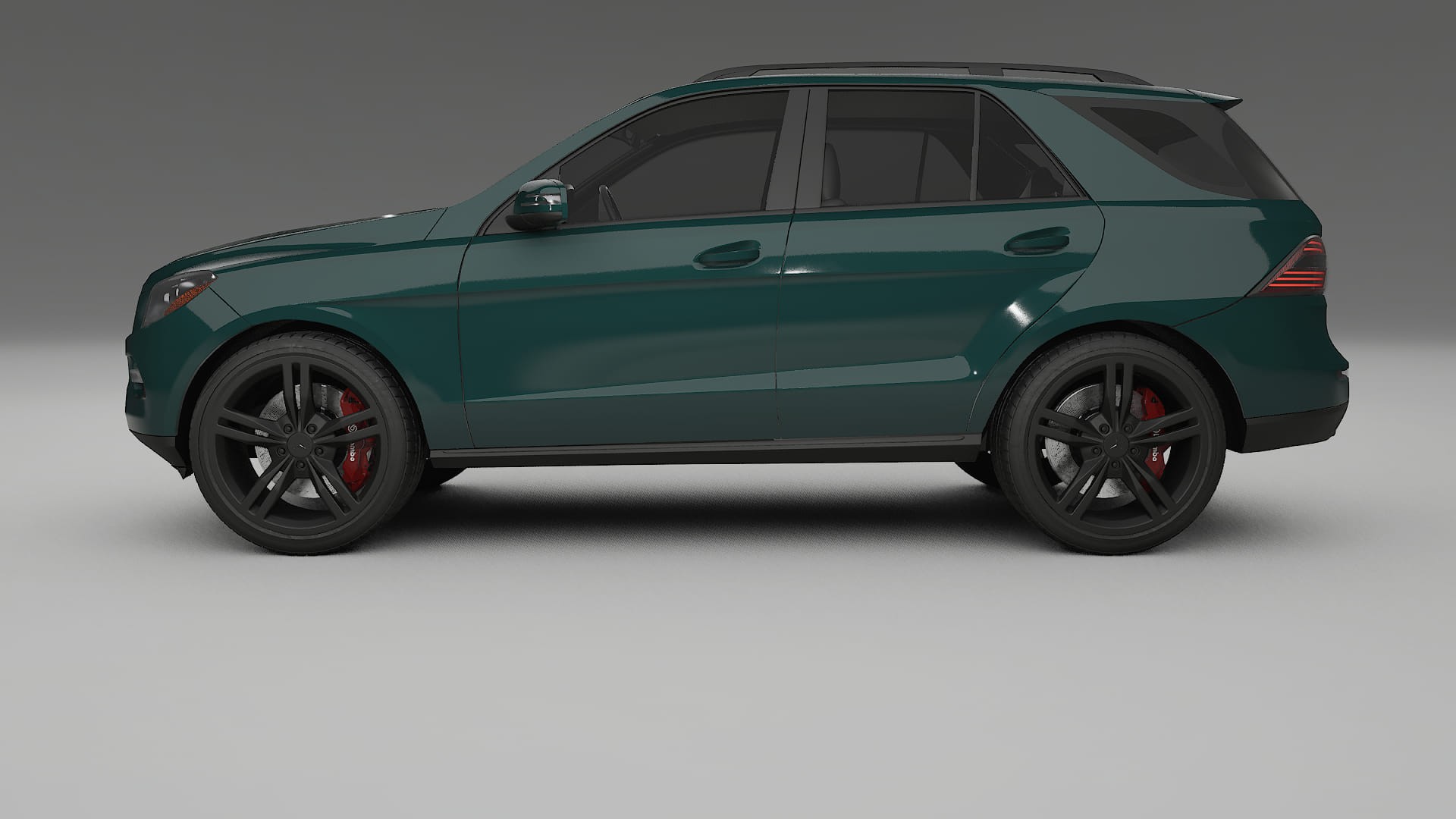 Mercedes M class W166 TPU Lakbeschermingsfolie | INFERNO Kleurveranderende PPF – Volledig Voorgesneden Kit