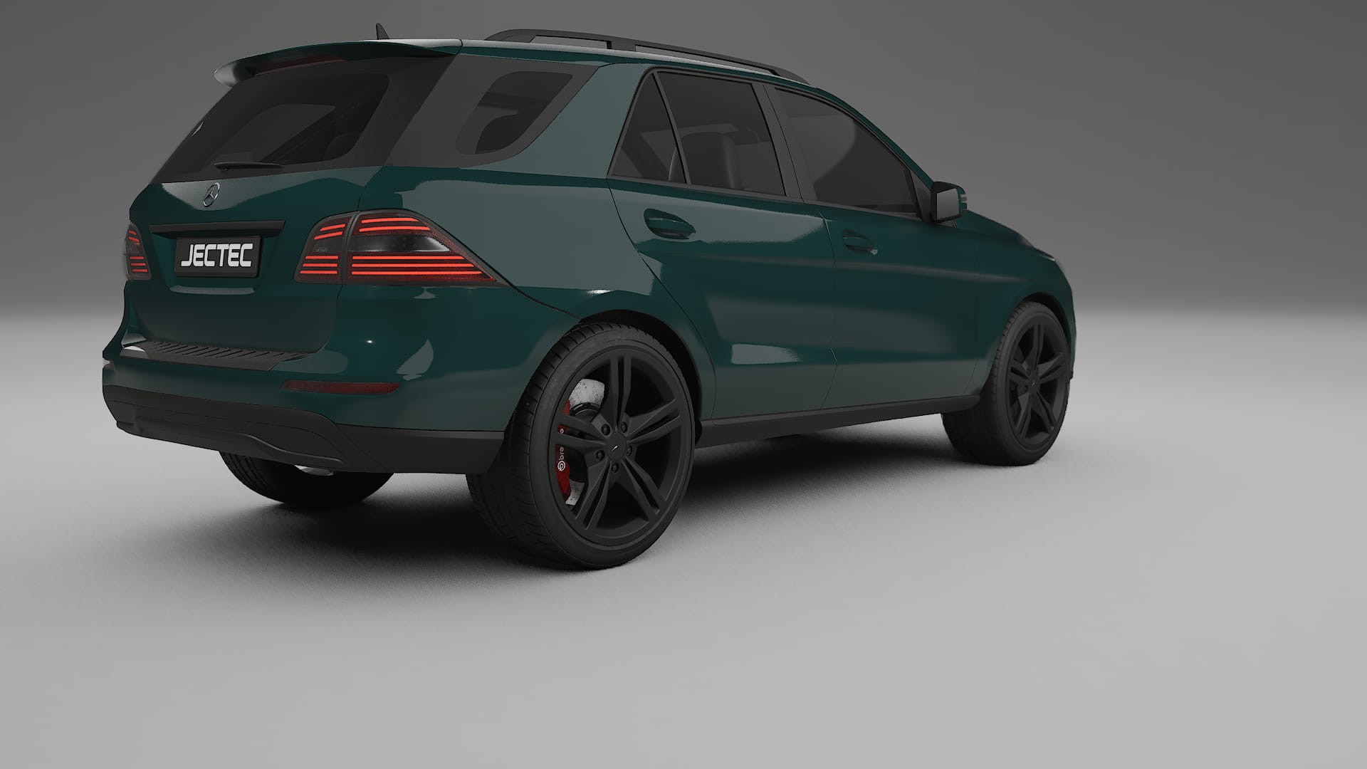 Mercedes M class W166 TPU Lakbeschermingsfolie | INFERNO Kleurveranderende PPF – Volledig Voorgesneden Kit