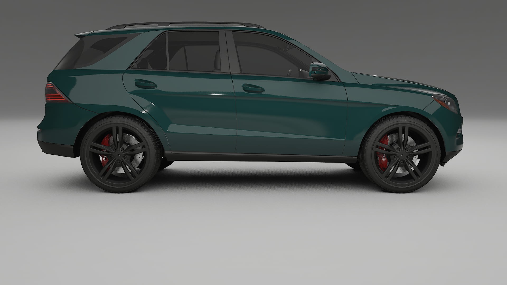 Mercedes M class W166 TPU Lakbeschermingsfolie | INFERNO Kleurveranderende PPF – Volledig Voorgesneden Kit