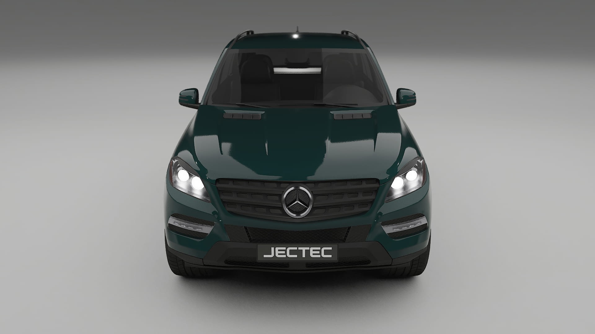 Mercedes M class W166 TPU Lakbeschermingsfolie | INFERNO Kleurveranderende PPF – Volledig Voorgesneden Kit