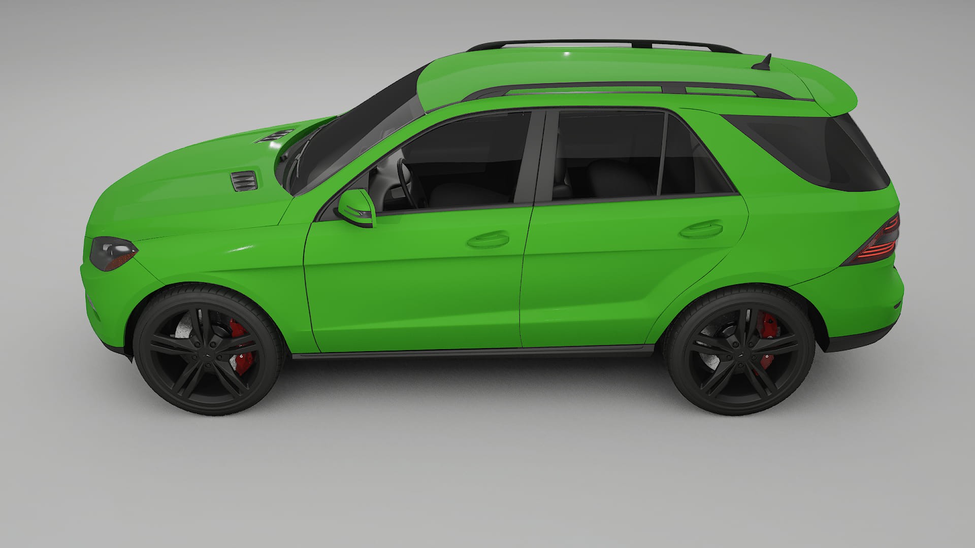 Mercedes M class W166 TPU Lakbeschermingsfolie | VENOM Kleurveranderende PPF – Volledig Voorgesneden Kit