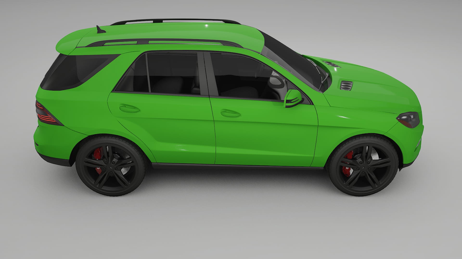Mercedes M class W166 TPU Lakbeschermingsfolie | VENOM Kleurveranderende PPF – Volledig Voorgesneden Kit