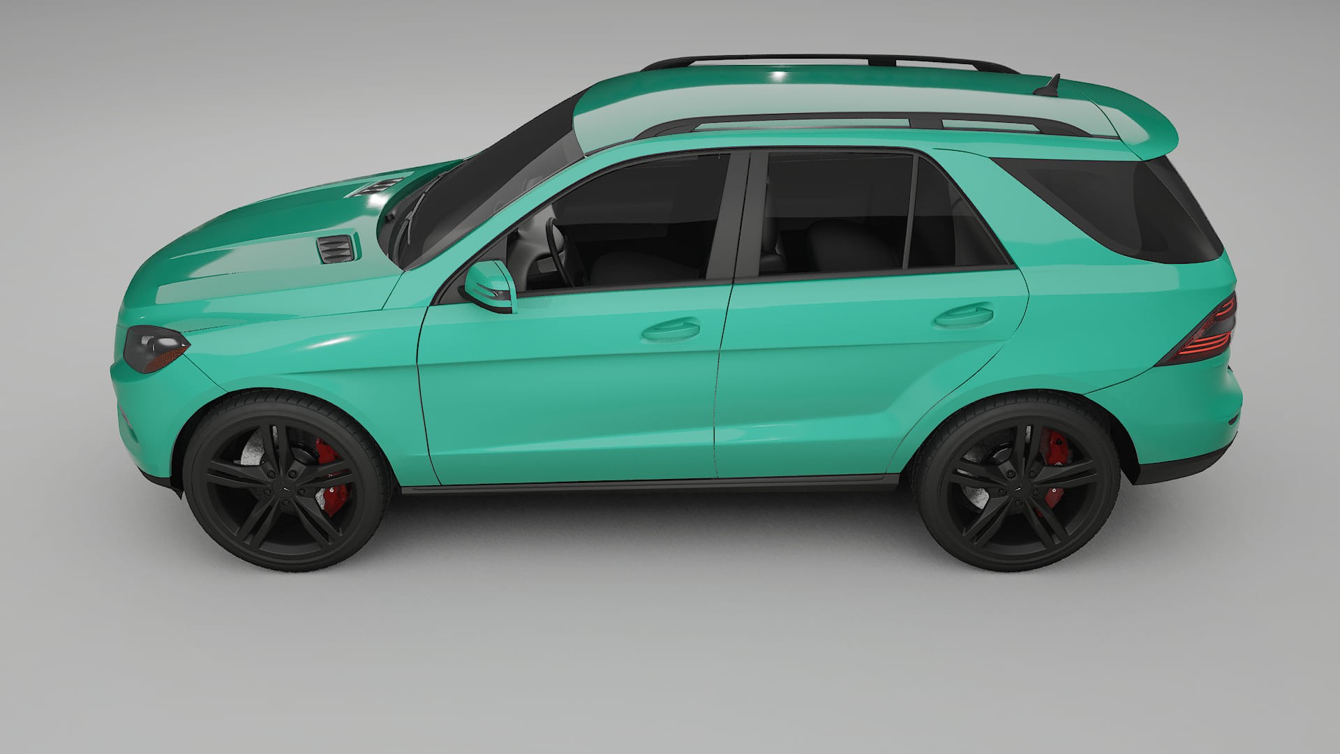 Mercedes M class W166 TPU Lakbeschermingsfolie | JEWEL Kleurveranderende PPF – Volledig Voorgesneden Kit