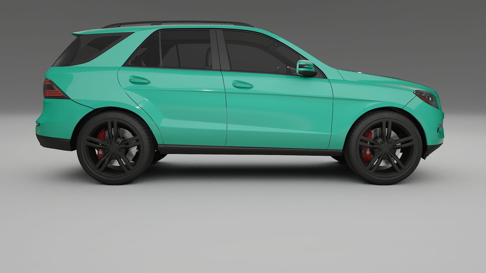 Mercedes M class W166 TPU Lakbeschermingsfolie | JEWEL Kleurveranderende PPF – Volledig Voorgesneden Kit