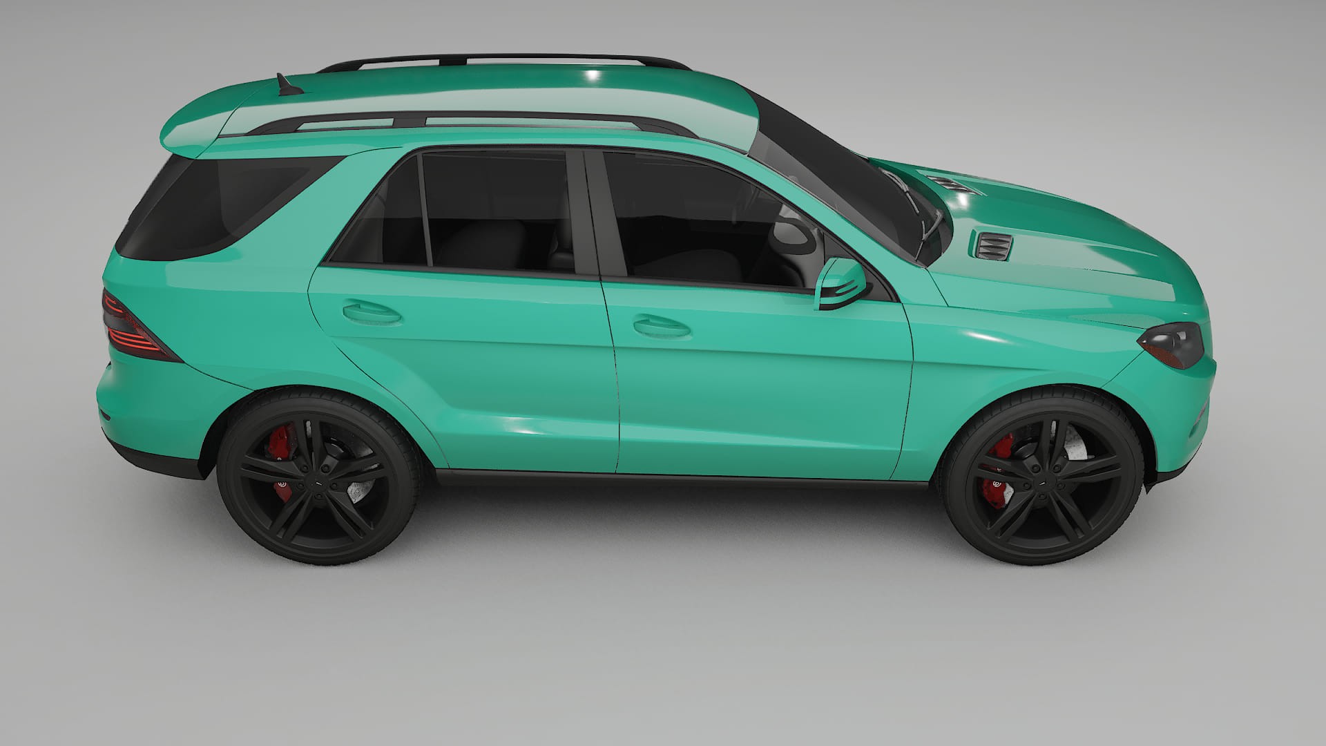 Mercedes M class W166 TPU Lakbeschermingsfolie | JEWEL Kleurveranderende PPF – Volledig Voorgesneden Kit