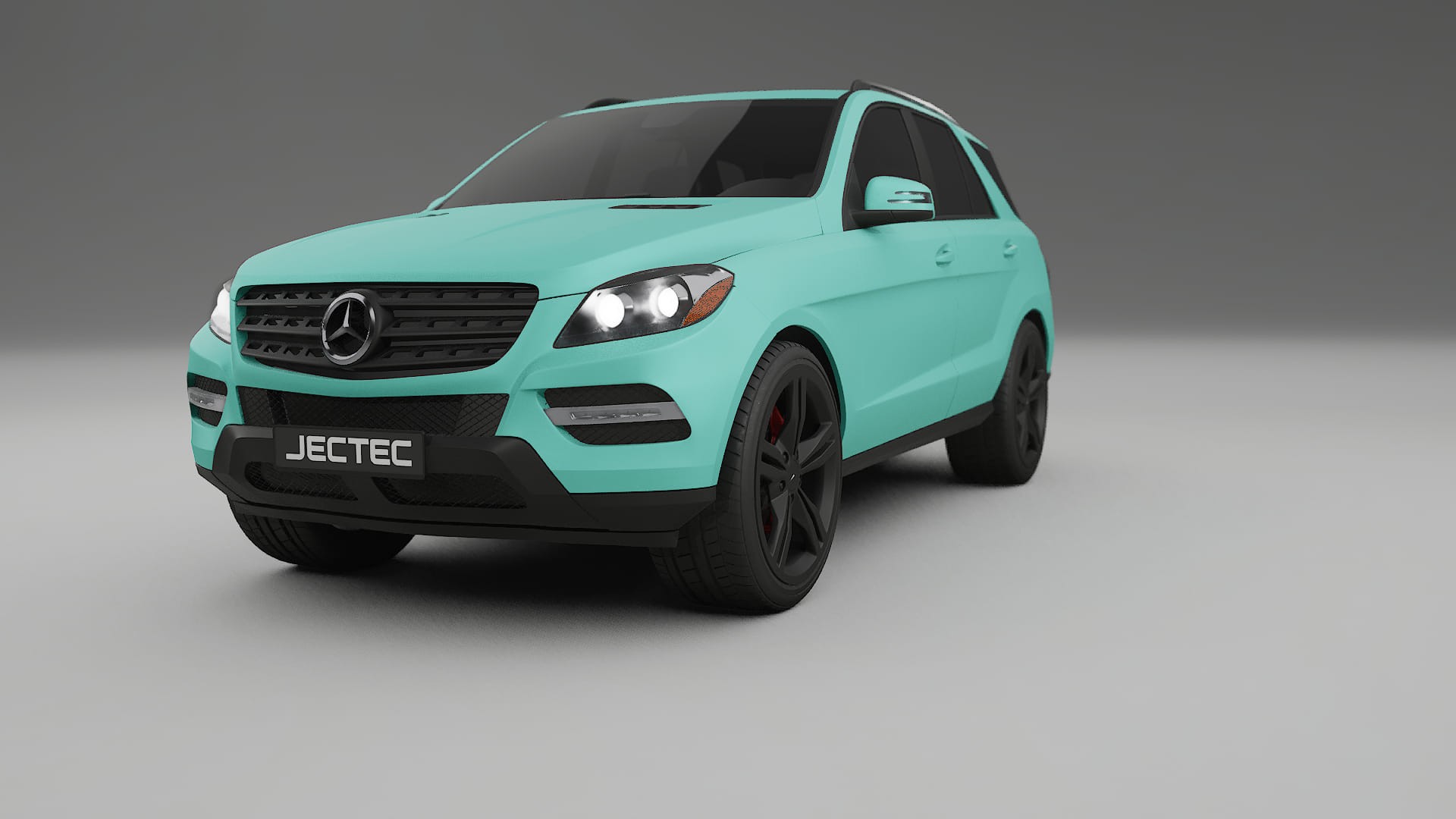 Mercedes M class W166 TPU Lakbeschermingsfolie | FROST Kleurveranderende PPF – Volledig Voorgesneden Kit