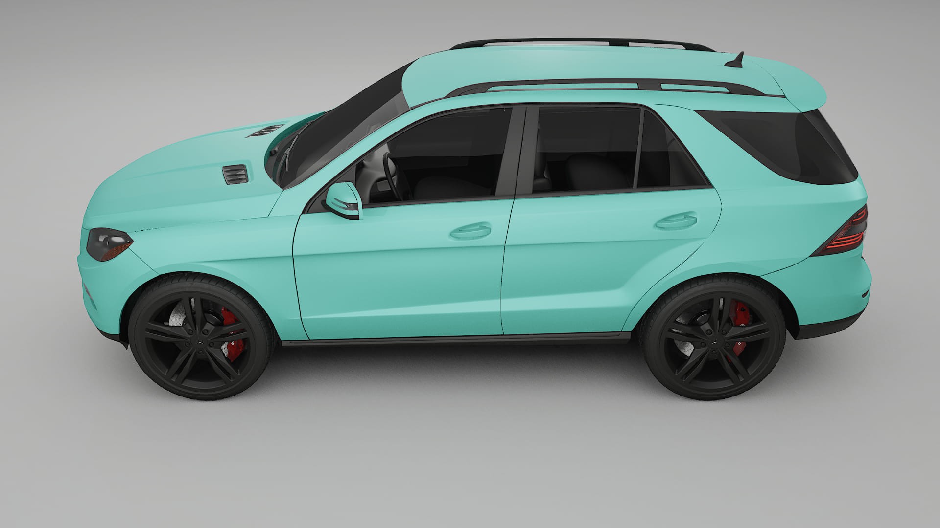 Mercedes M class W166 TPU Lakbeschermingsfolie | FROST Kleurveranderende PPF – Volledig Voorgesneden Kit