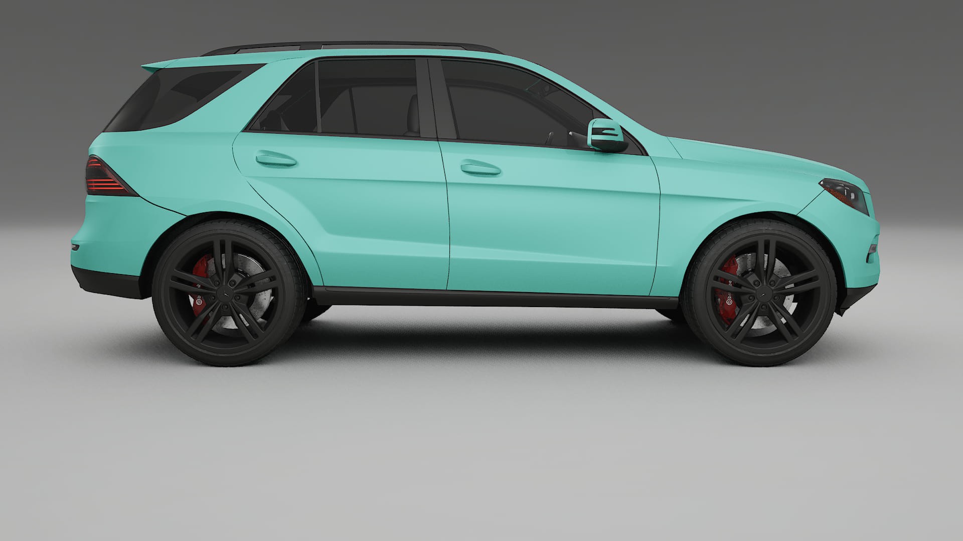 Mercedes M class W166 TPU Lakbeschermingsfolie | FROST Kleurveranderende PPF – Volledig Voorgesneden Kit