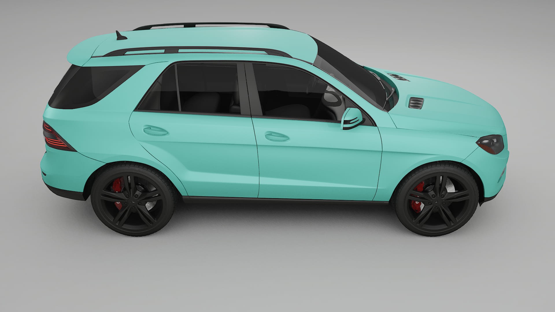 Mercedes M class W166 TPU Lakbeschermingsfolie | FROST Kleurveranderende PPF – Volledig Voorgesneden Kit