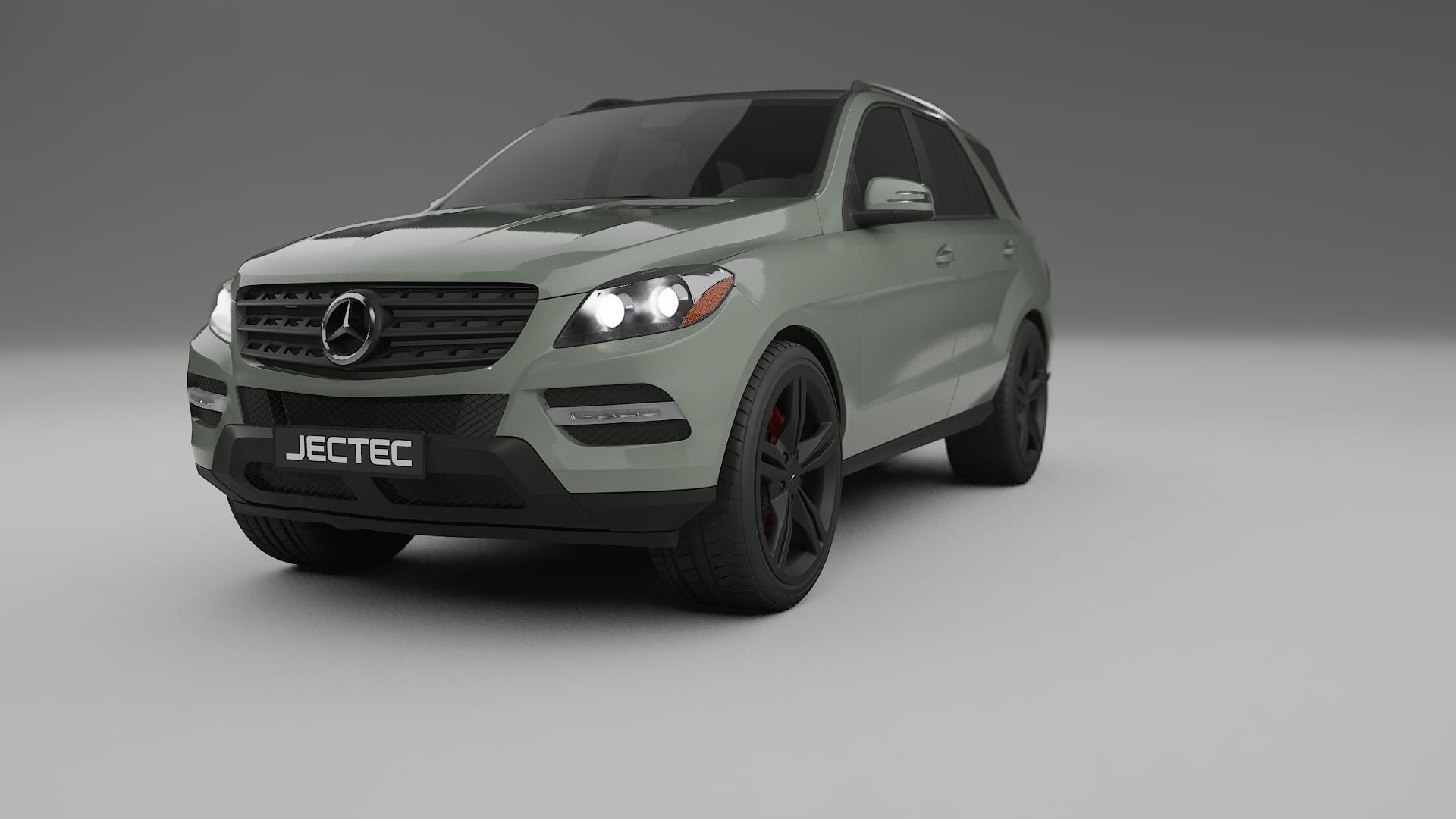 Mercedes M class W166 TPU Lakbeschermingsfolie | SLATE Kleurveranderende PPF – Volledig Voorgesneden Kit
