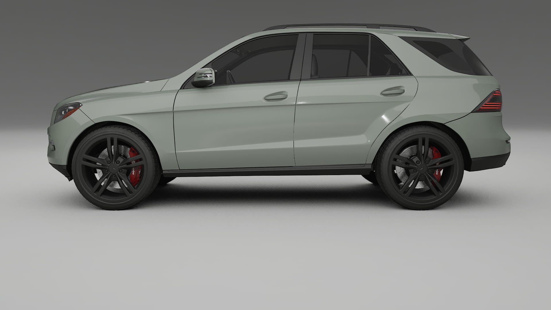 Mercedes M class W166 TPU Lakbeschermingsfolie | SLATE Kleurveranderende PPF – Volledig Voorgesneden Kit