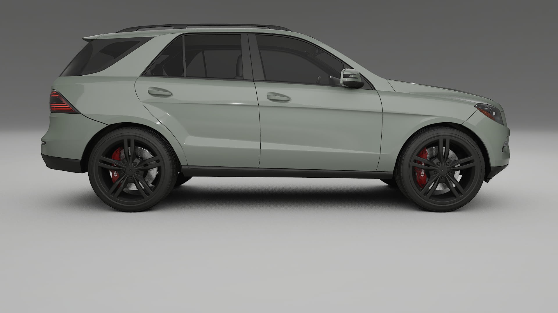 Mercedes M class W166 TPU Lakbeschermingsfolie | SLATE Kleurveranderende PPF – Volledig Voorgesneden Kit